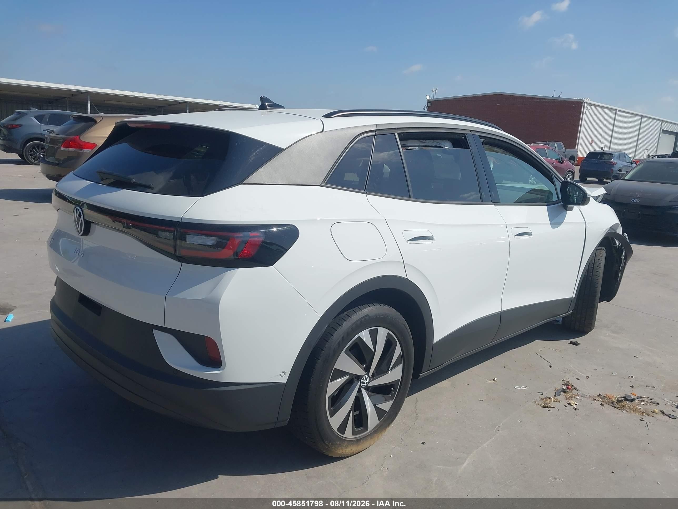 2024 Volkswagen Id.4 VIN 1V2BMPE87RC007851 IAAI salvage auction — Front End, Original (Texas), sold $8,800 on 2026-10-16 (photo 4)