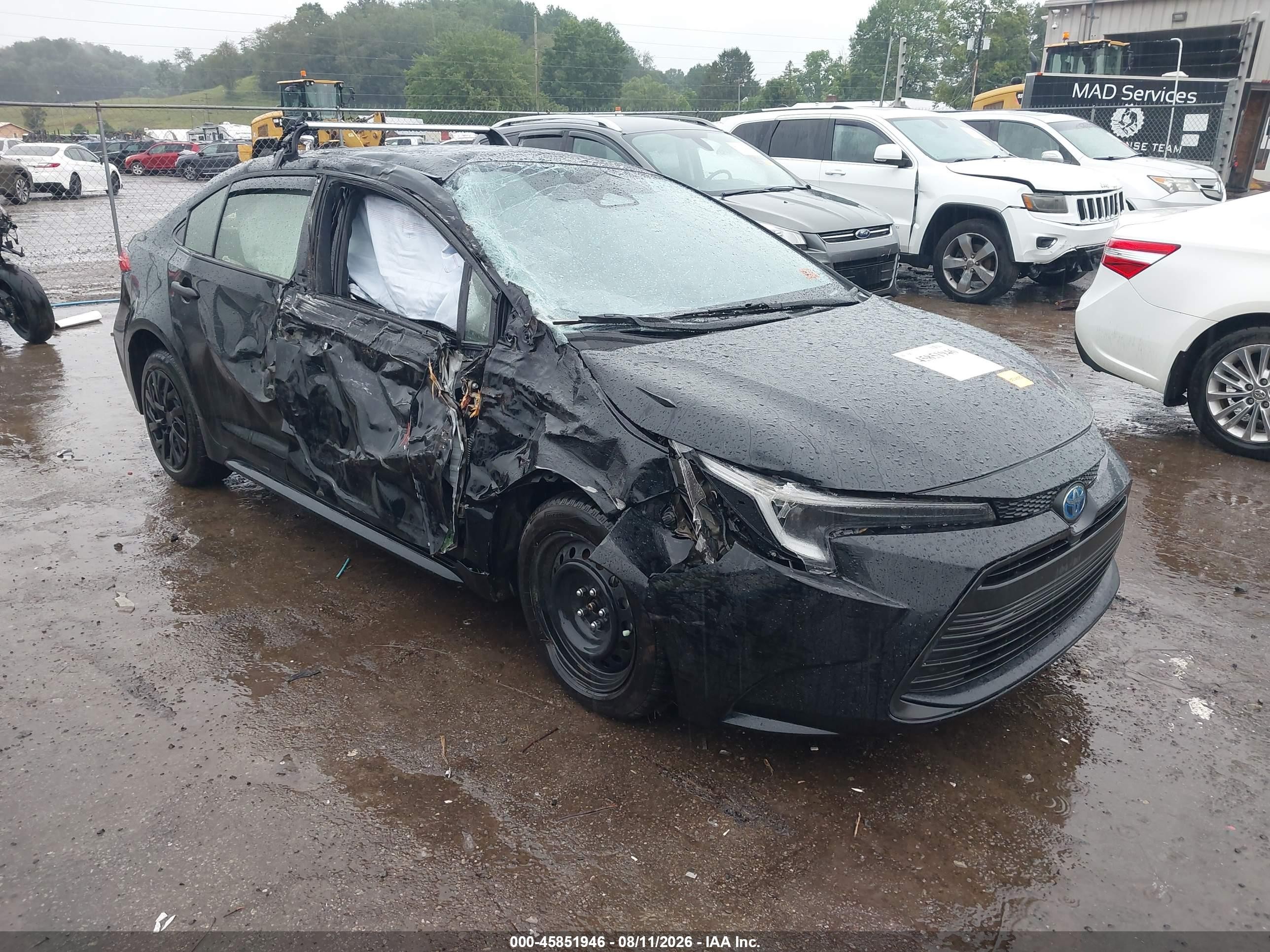 2025 Toyota Corolla VIN JTDBCMFE1SJ047531 — IAAI salvage auction photo