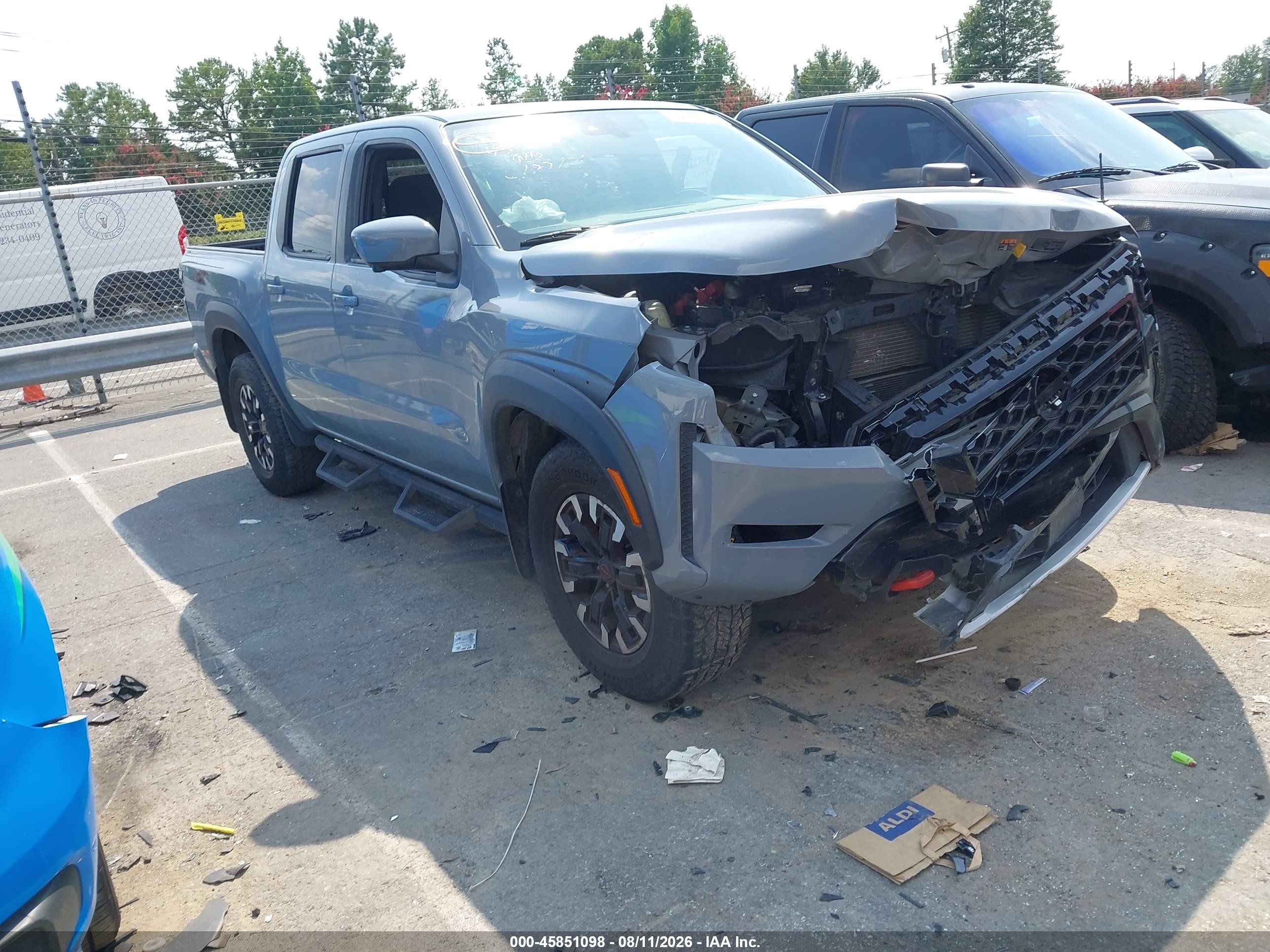 2023 Nissan Frontier VIN 1N6ED1EK0PN622084 — IAAI salvage auction photo