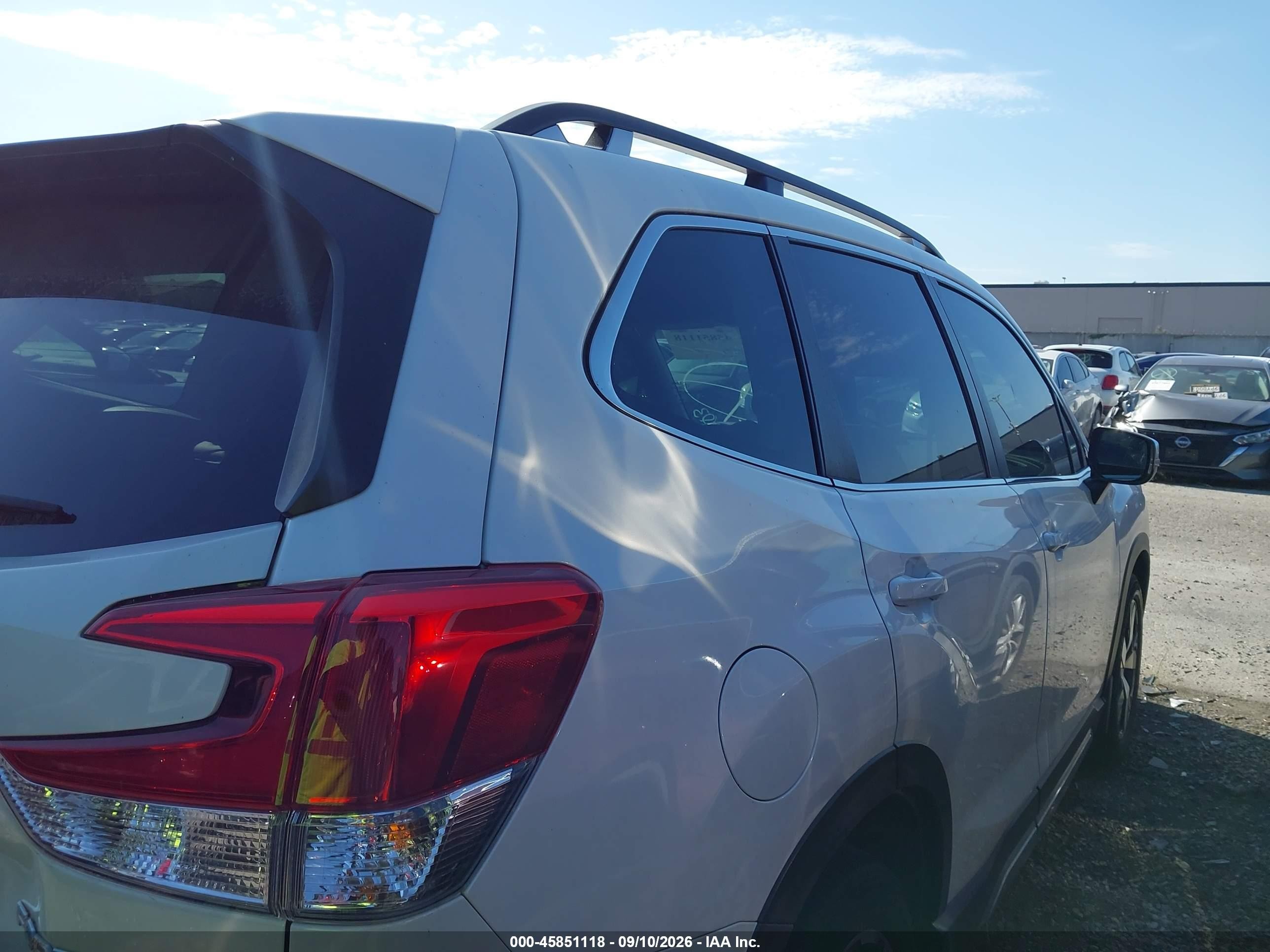 2021 Subaru Forester VIN JF2SKAXC2MH590249 IAAI salvage auction — Rear End, Salvage Certificate (California), sold $7,700 on 2026-09-12 (photo 4)