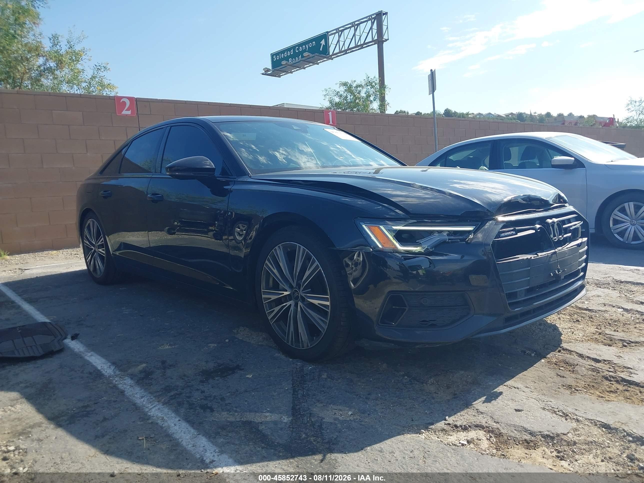 2021 Audi A6 VIN WAUE3AF22MN079463 — IAAI salvage auction photo