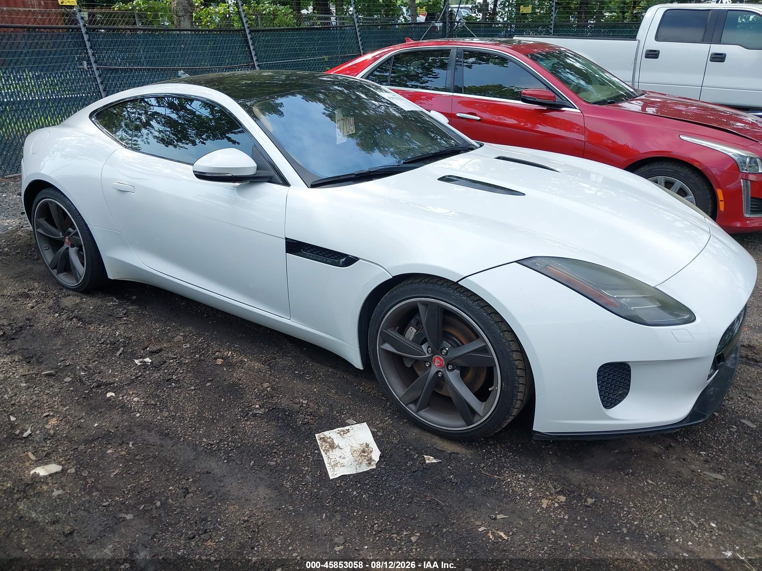 2018 Jaguar F-Type VIN SAJDD1GX9JCK52037 — IAAI salvage auction photo