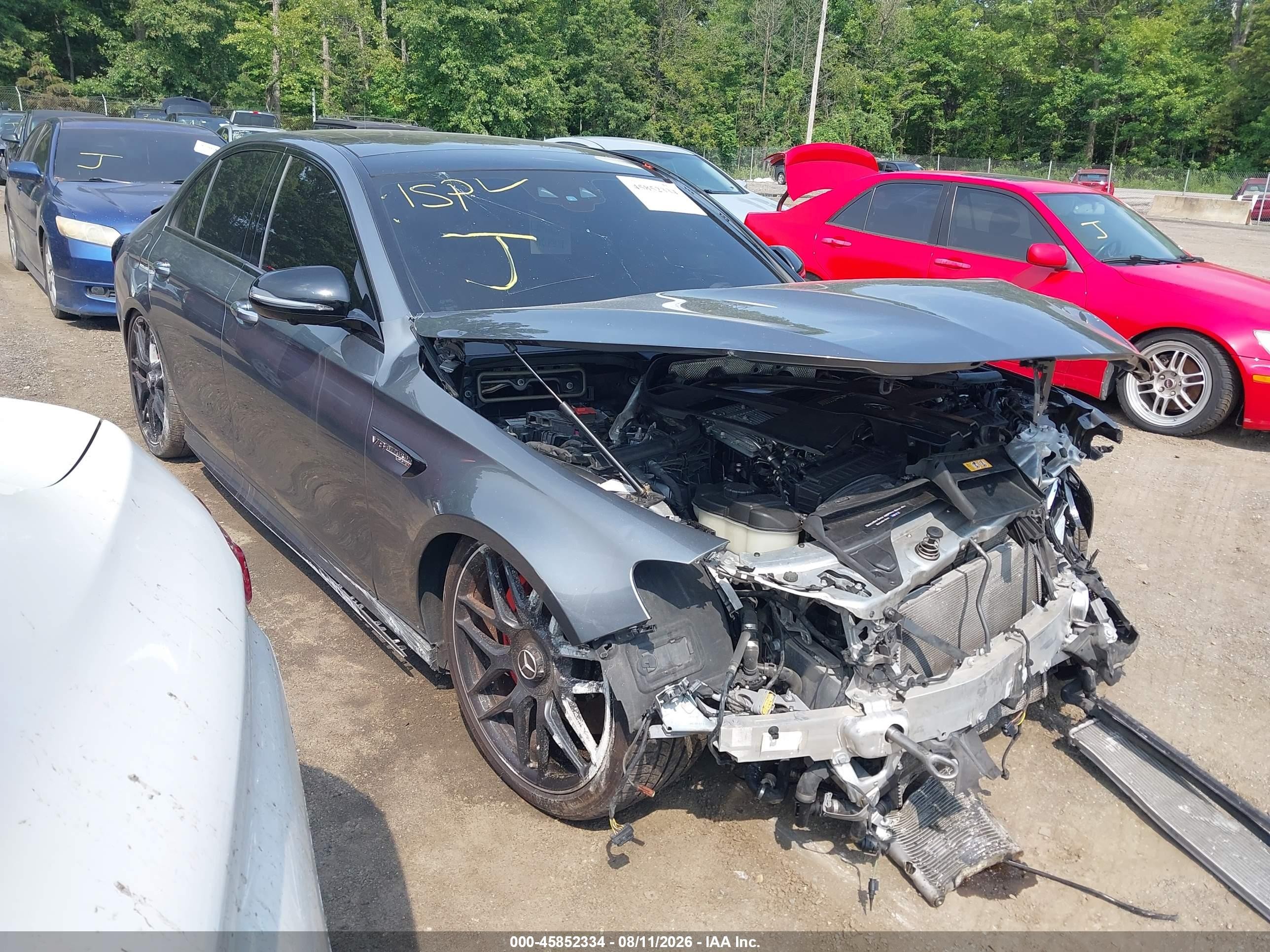 2018 Mercedes-Benz E-Class VIN WDDZF8KB5JA350518 — IAAI salvage auction photo