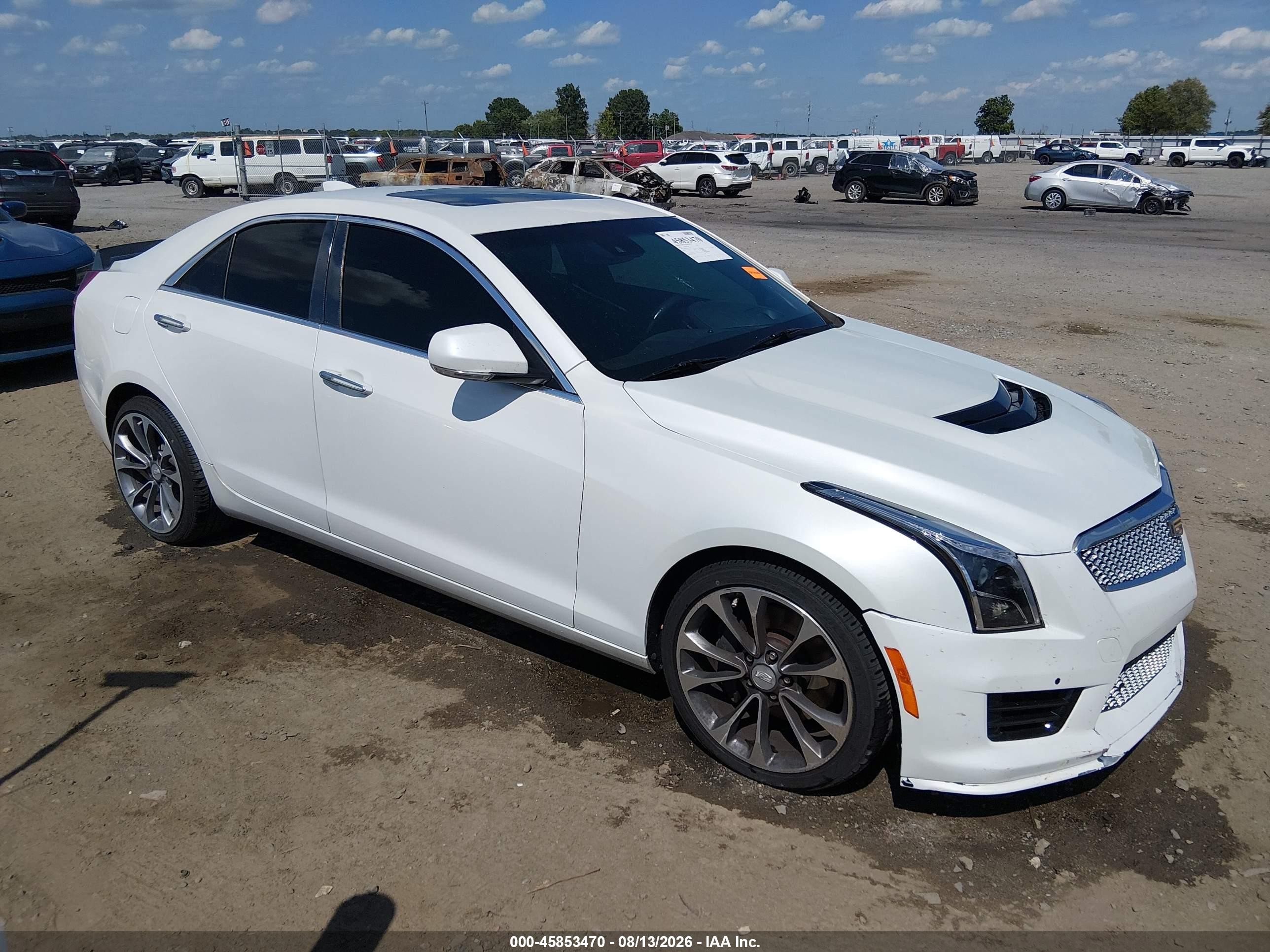 2016 Cadillac ATS VIN 1G6AM5SS5G0152163 IAAI salvage auction — Front End, Salvage (Arkansas), sold $2,500 on 2026-09-19 (photo 1)
