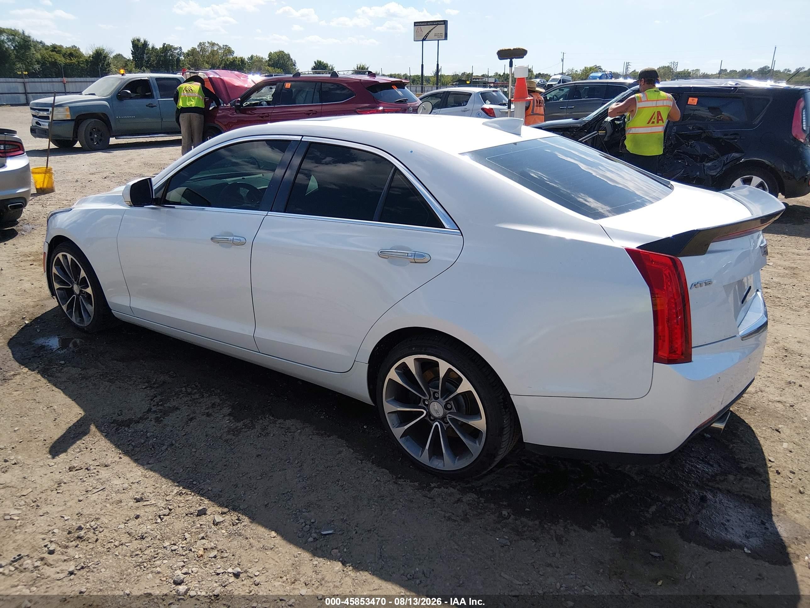 2016 Cadillac ATS VIN 1G6AM5SS5G0152163 IAAI salvage auction — Front End, Salvage (Arkansas), sold $2,500 on 2026-09-19 (photo 3)
