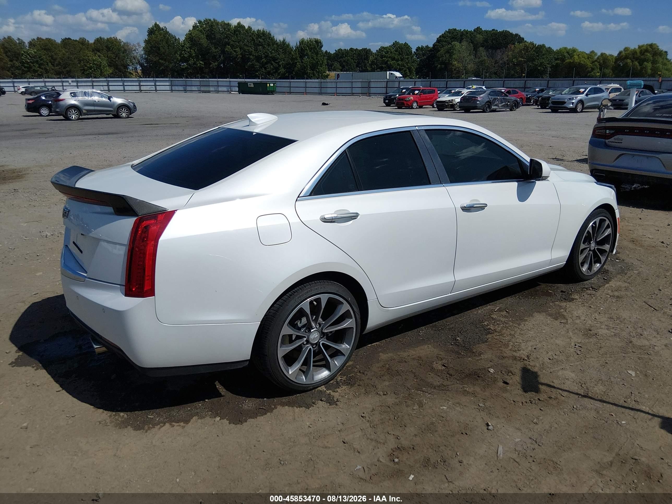 2016 Cadillac ATS VIN 1G6AM5SS5G0152163 IAAI salvage auction — Front End, Salvage (Arkansas), sold $2,500 on 2026-09-19 (photo 4)