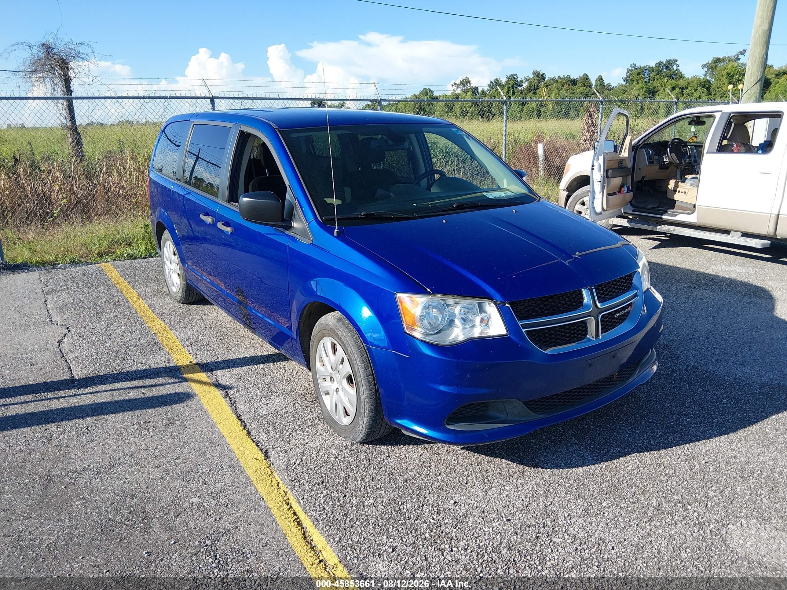 2019 Dodge Grand Caravan VIN 2C4RDGBG4KR641644 — IAAI salvage auction photo