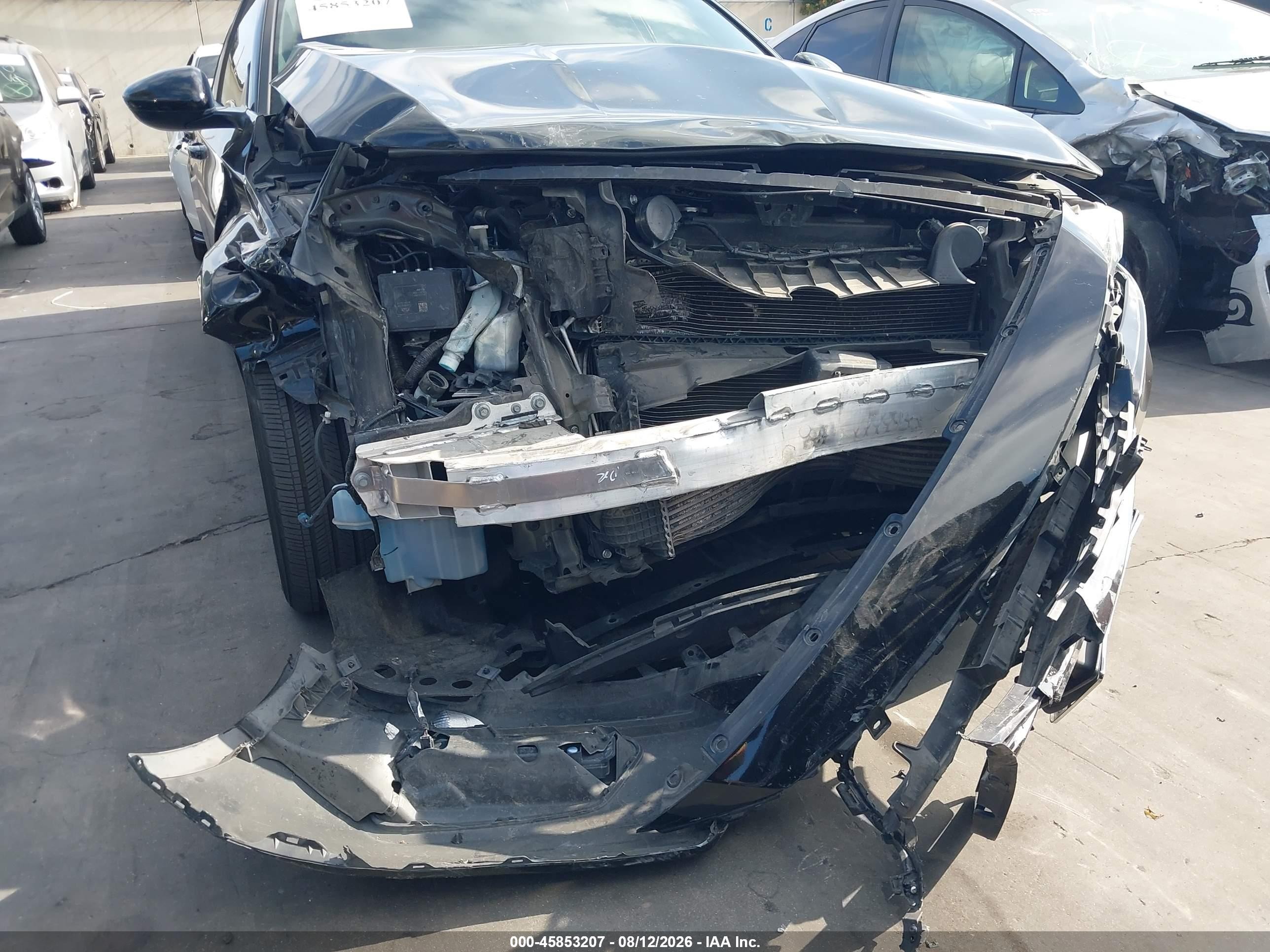 2019 Honda Accord VIN 1HGCV2F36KA016830 IAAI salvage auction — Front End, Salvage Certificate (California), sold $3,000 on 2026-09-12 (photo 6)