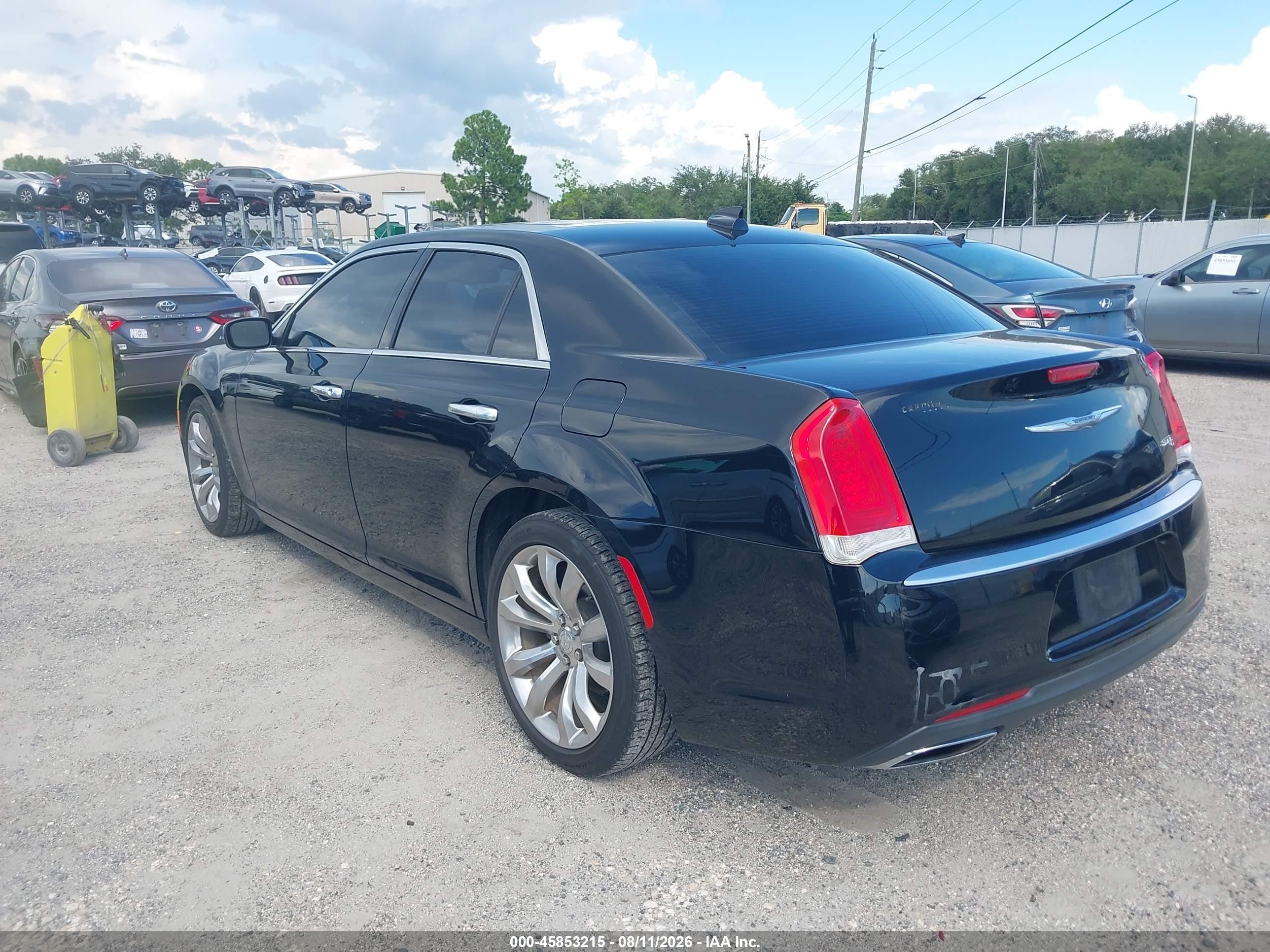 2015 Chrysler 300 VIN 2C3CCAPT7FH786365 IAAI salvage auction — Side, Rebuildable (Florida), sold $3,650 on 2026-09-12 (photo 3)