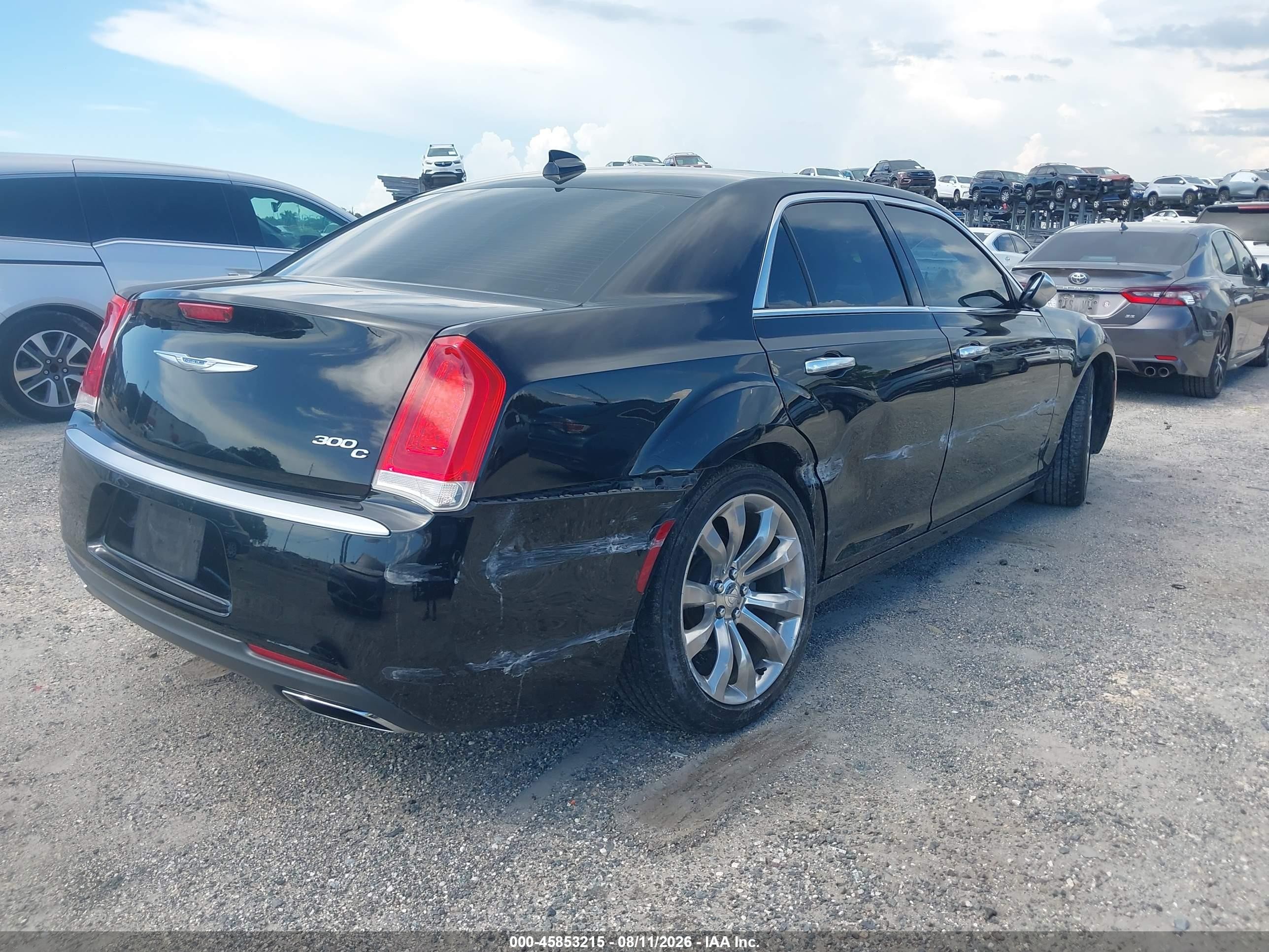 2015 Chrysler 300 VIN 2C3CCAPT7FH786365 IAAI salvage auction — Side, Rebuildable (Florida), sold $3,650 on 2026-09-12 (photo 4)
