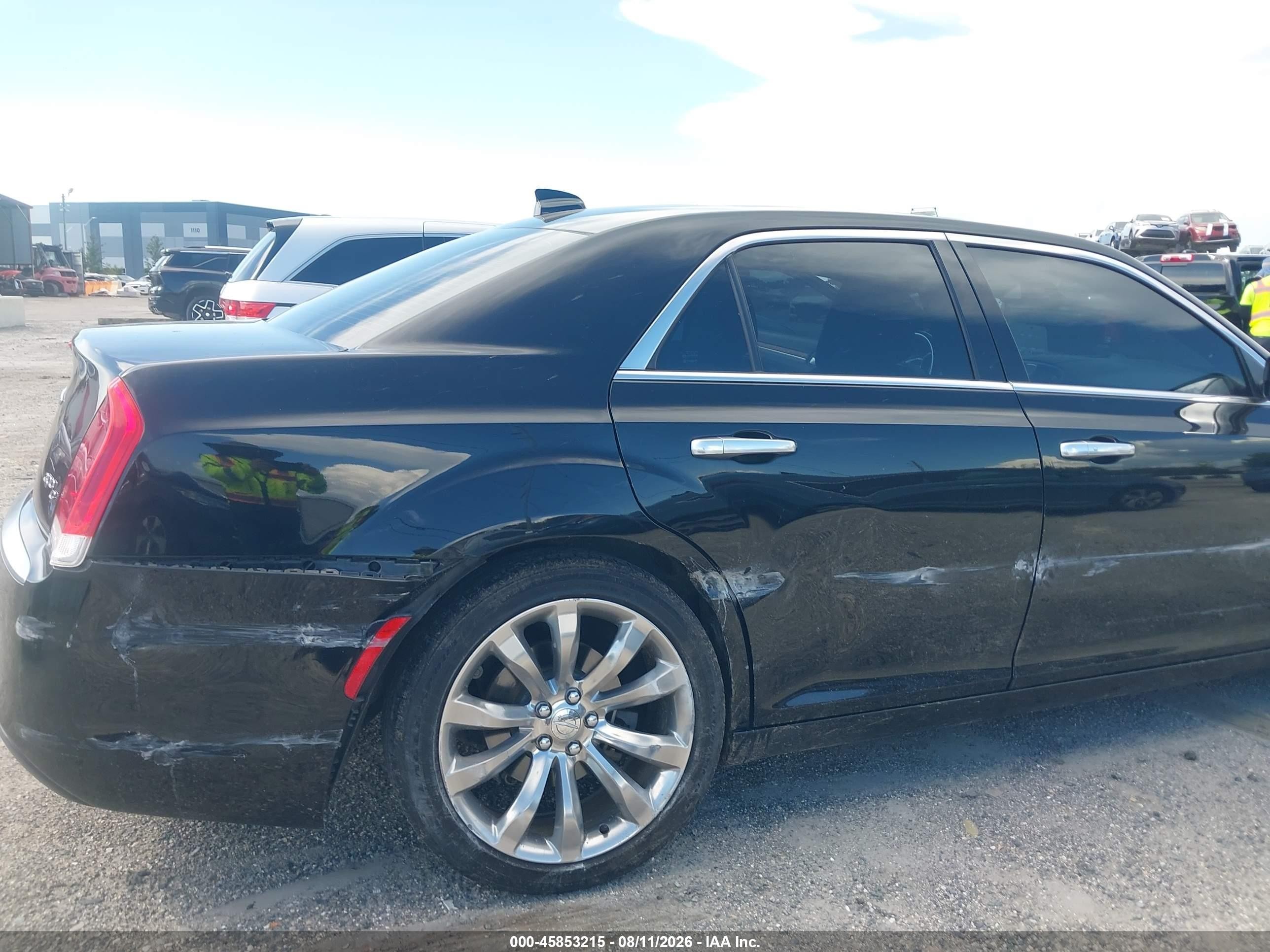 2015 Chrysler 300 VIN 2C3CCAPT7FH786365 IAAI salvage auction — Side, Rebuildable (Florida), sold $3,650 on 2026-09-12 (photo 6)