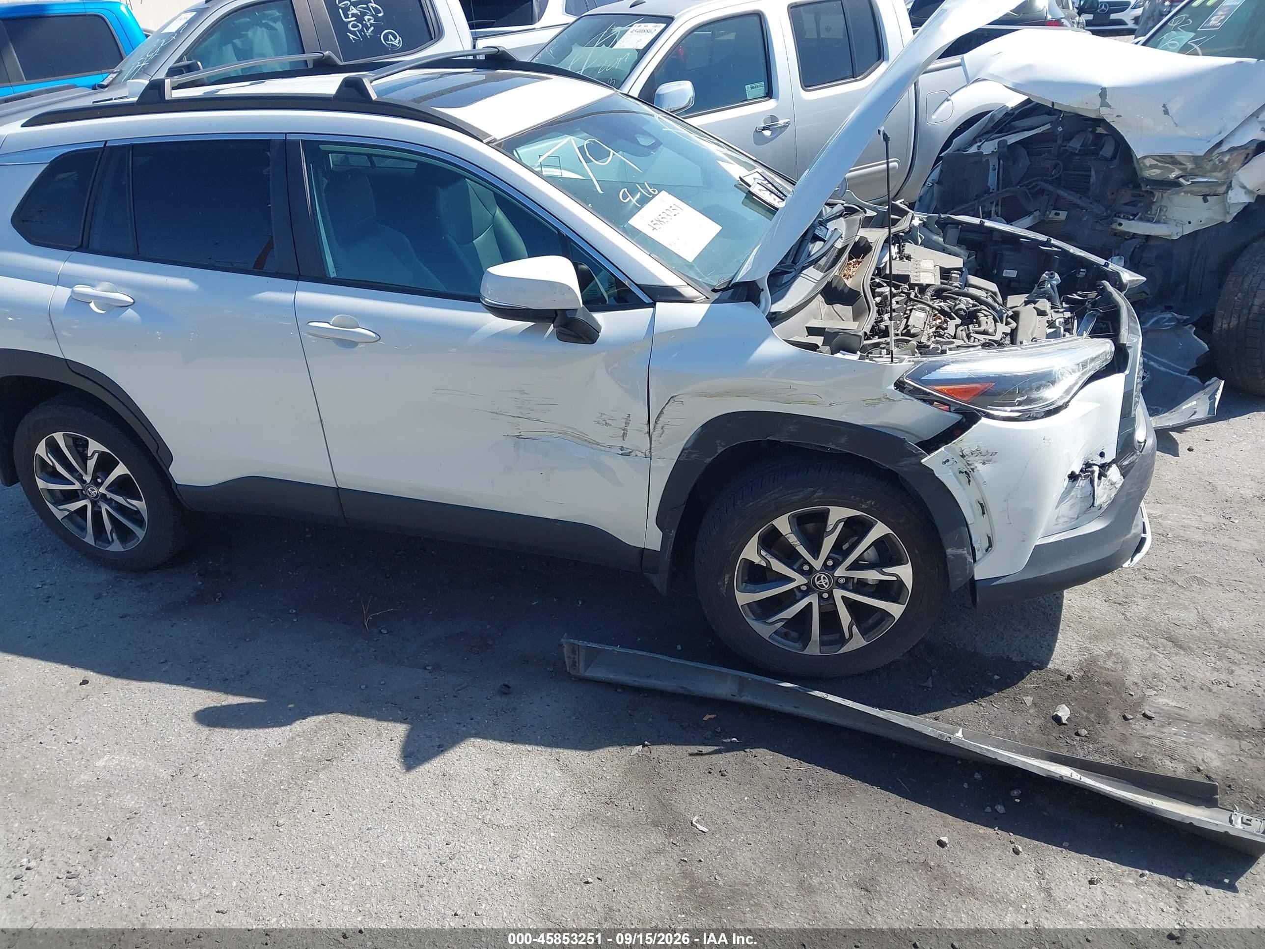 2023 Toyota Corolla Cross VIN 7MUDAAAG1PV064576 — IAAI salvage auction photo