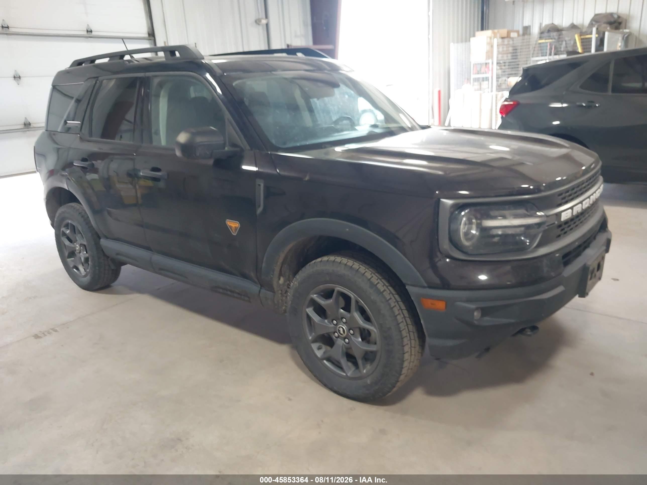 2021 Ford Bronco Sport VIN 3FMCR9D93MRB17606 — IAAI salvage auction photo