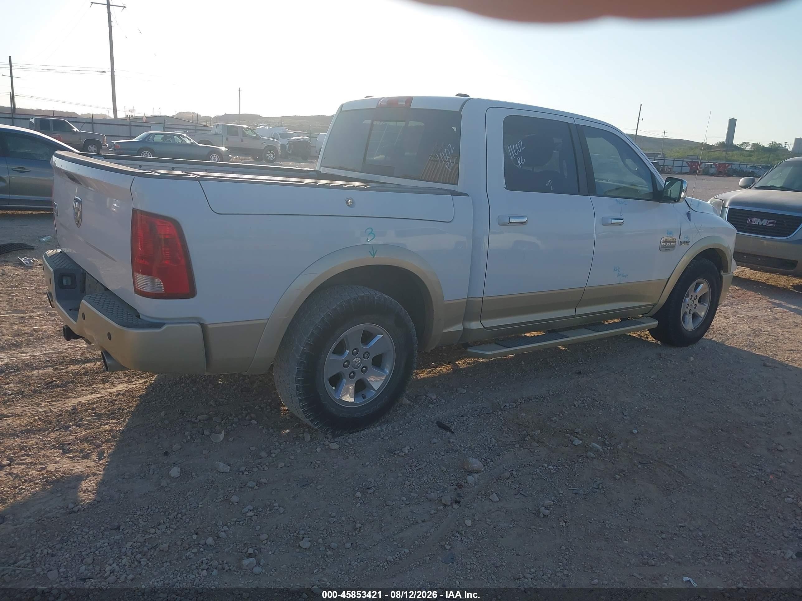 2011 Ram Ram 1500 VIN 1D7RB1CT8BS689473 IAAI salvage auction — Side, Original (Texas), sold $4,250 on 2026-09-11 (photo 4)