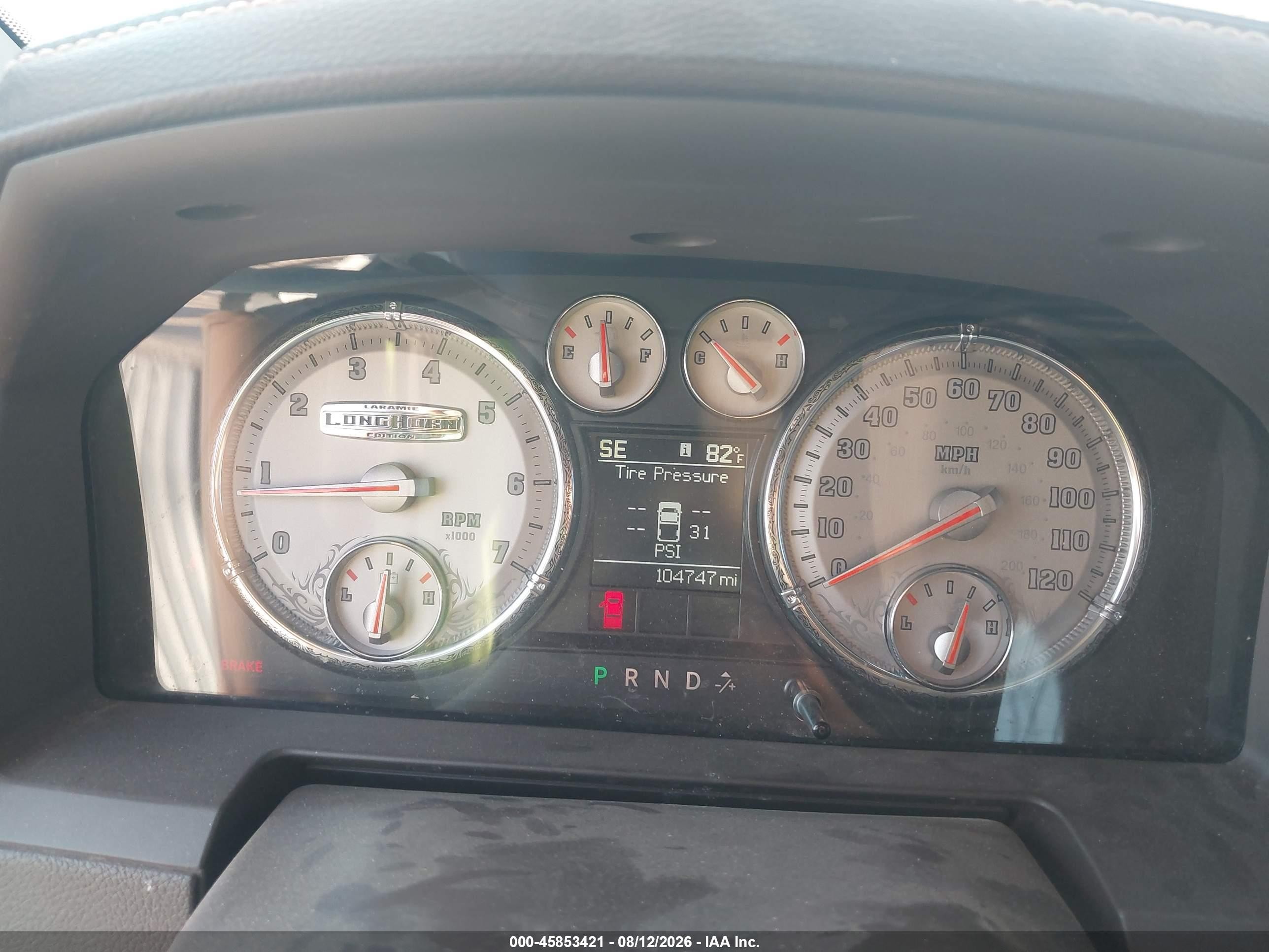 2011 Ram Ram 1500 VIN 1D7RB1CT8BS689473 IAAI salvage auction — Side, Original (Texas), sold $4,250 on 2026-09-11 (photo 7)