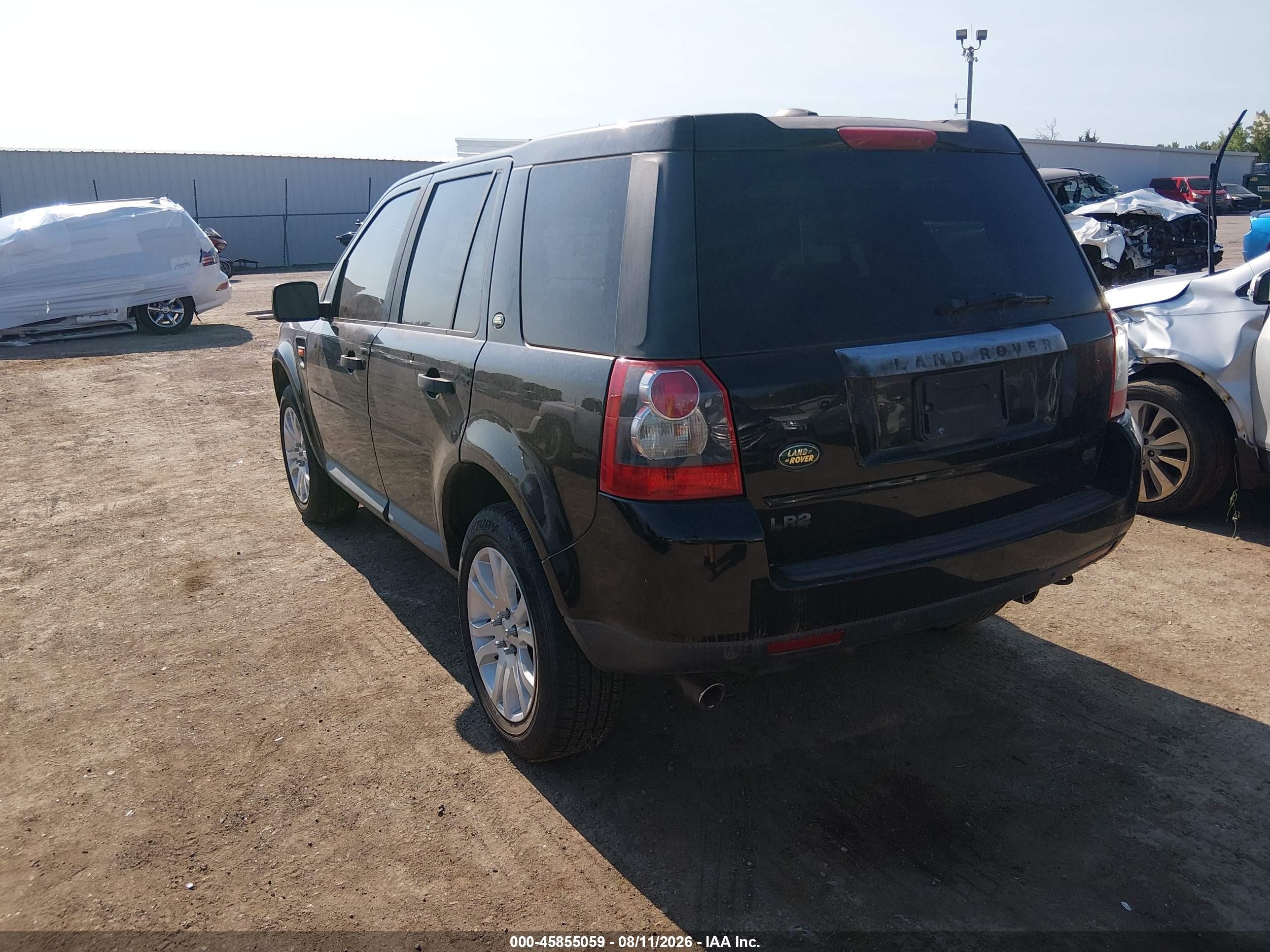 2008 Land Rover LR2 VIN SALFS24N98H043957 IAAI salvage auction — Electrical, Clear (Oklahoma), sold $375 on 2026-09-12 (photo 3)