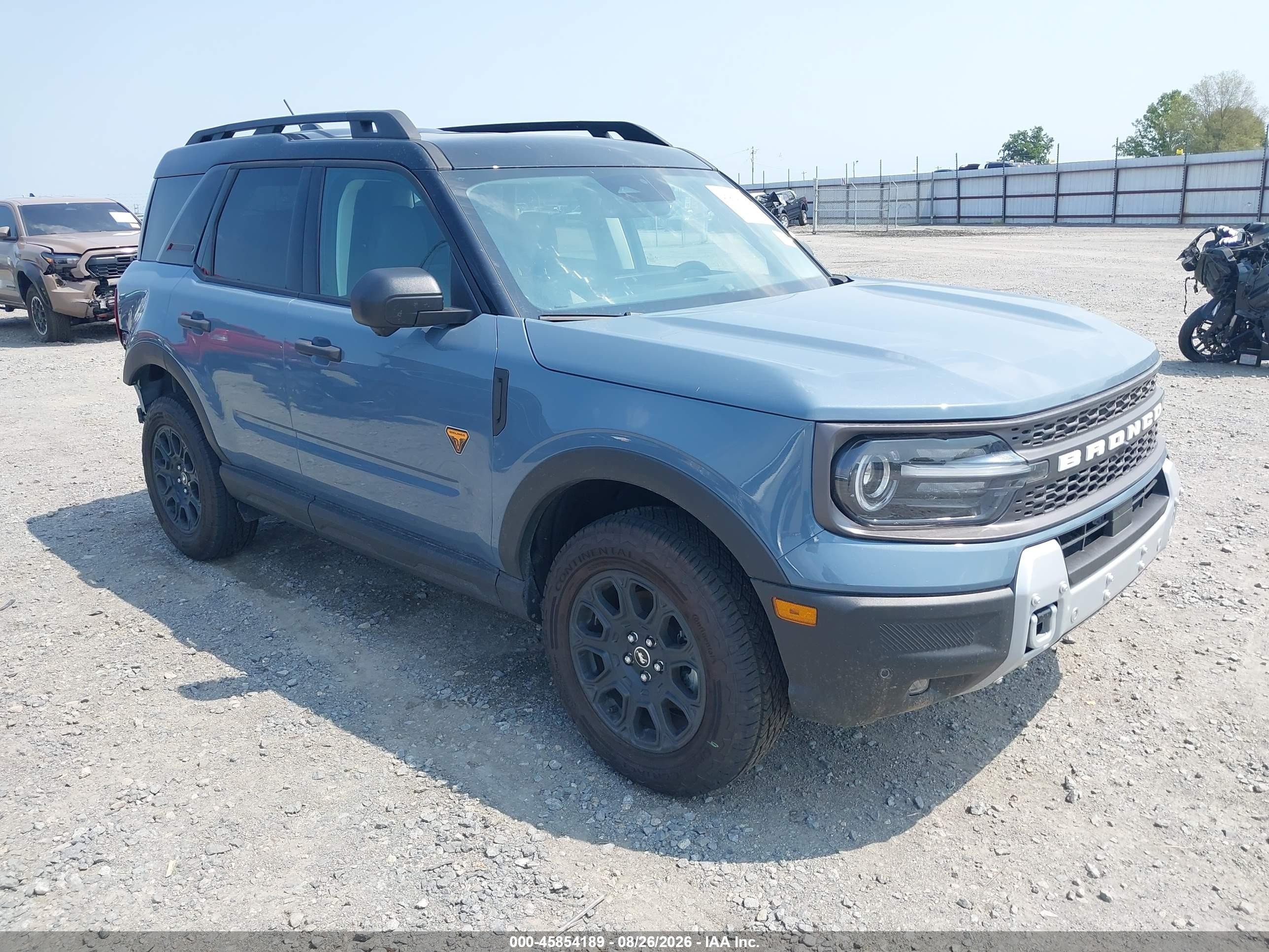 2026 Ford Bronco Sport VIN 3FMCR9DA0TRE53402 — IAAI salvage auction photo
