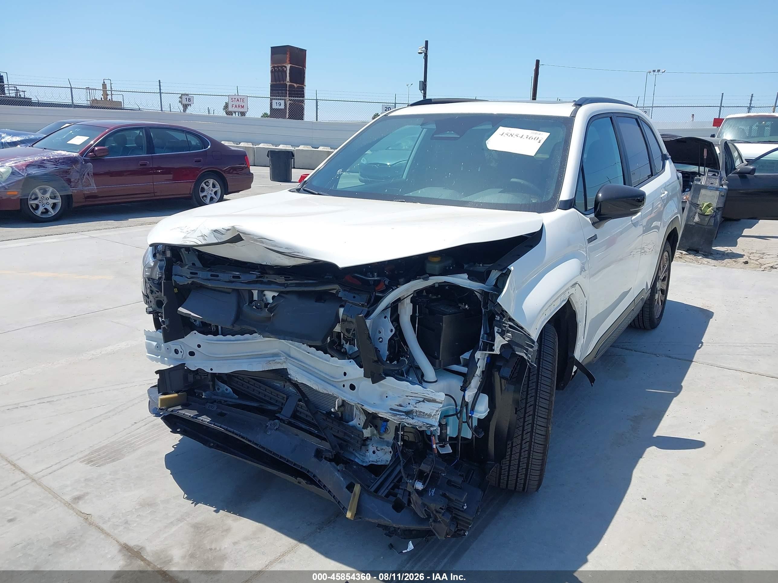 2026 Subaru Forester VIN 4S4SLSJ76T3065280 IAAI salvage auction — Front End, Salvage (California), sold $9,800 on 2026-09-13 (photo 6)