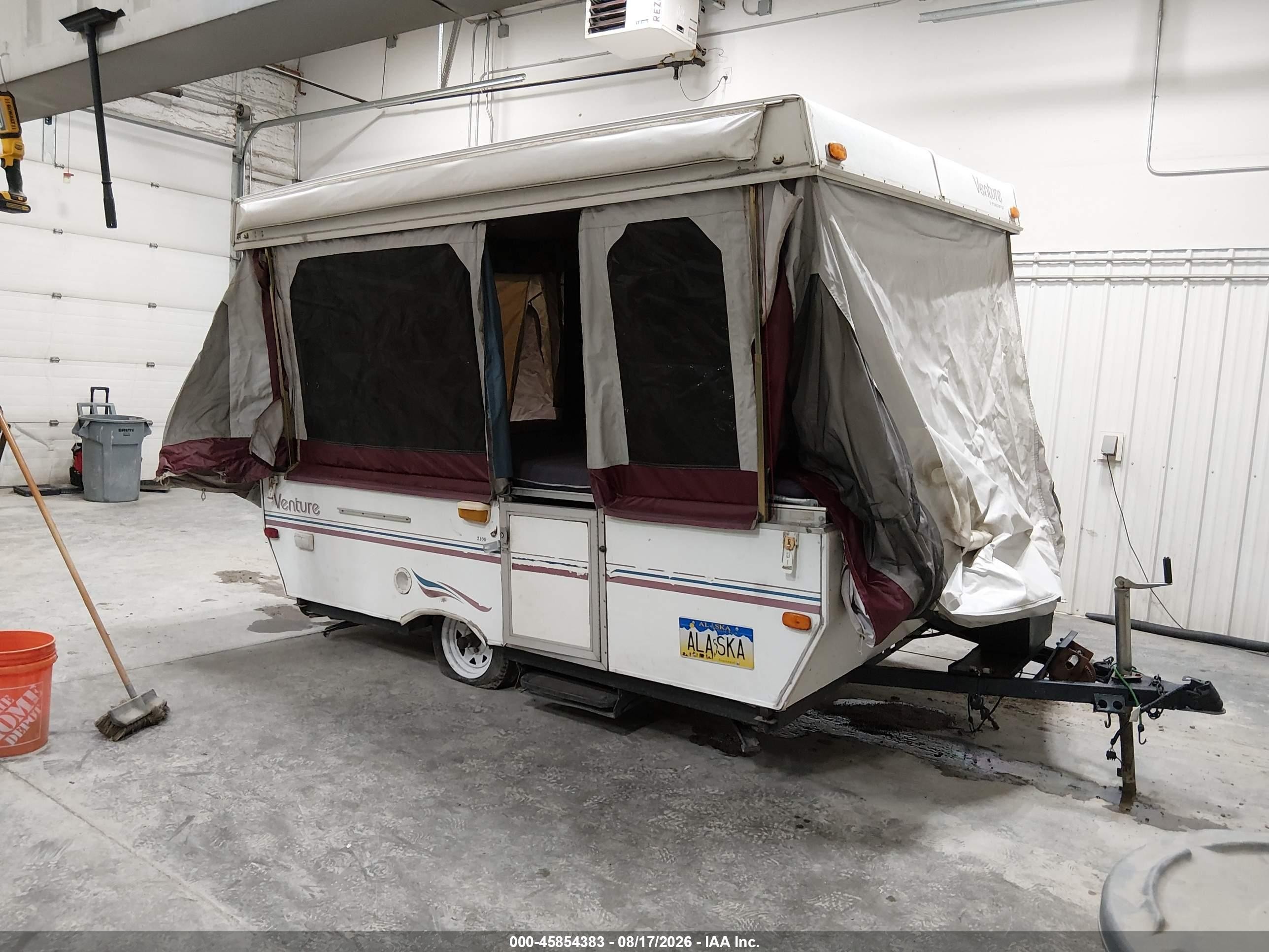 1998 Starcraft Venture VIN 1SAAS01E4W1GK3114 IAAI salvage auction — Theft, Bill Of Sale (Alaska), sold $25 on 2026-10-07 (photo 1)