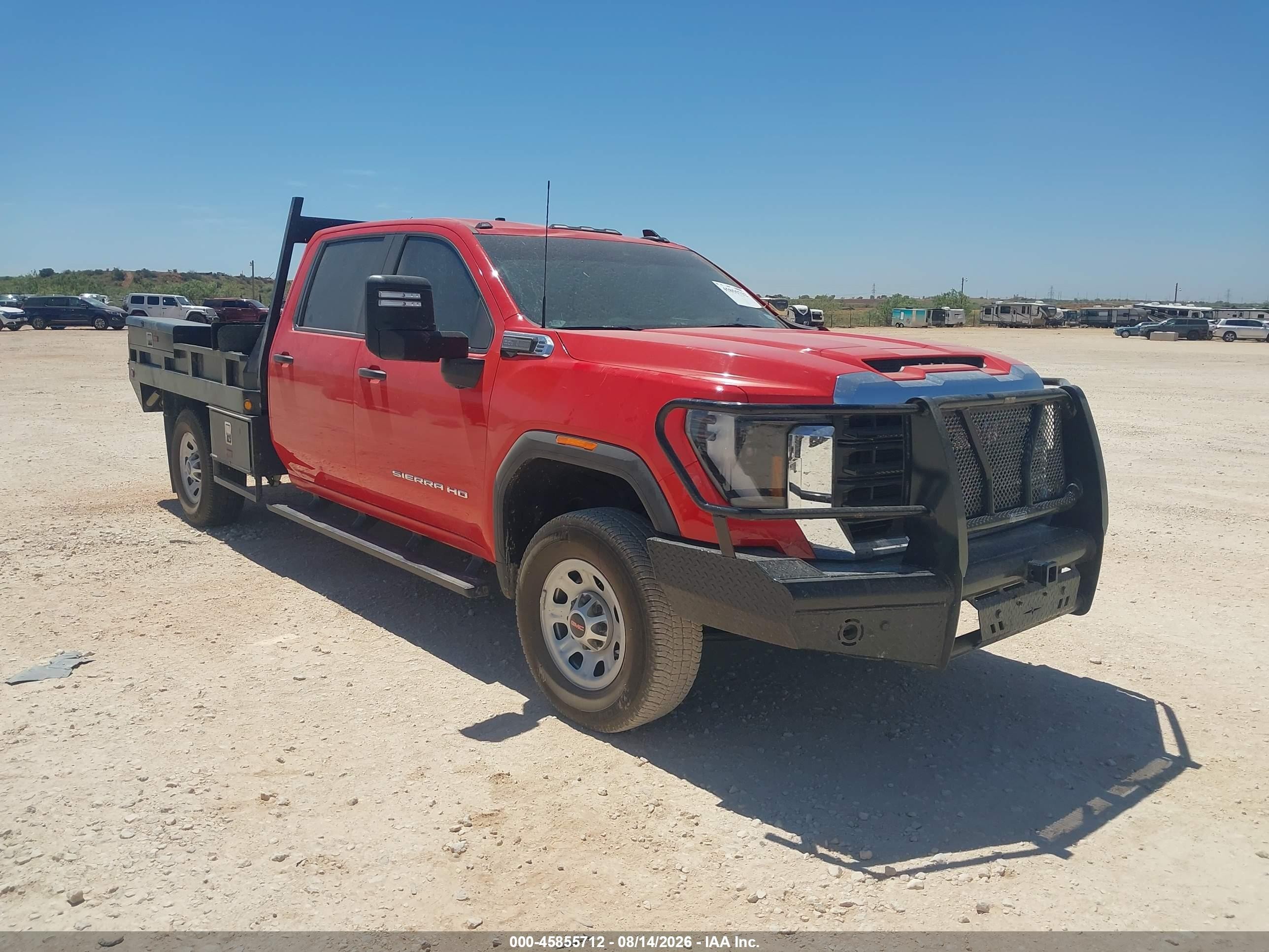 2025 GMC Sierra 3500 HD VIN 1GT4USE71SF295911 — IAAI salvage auction photo