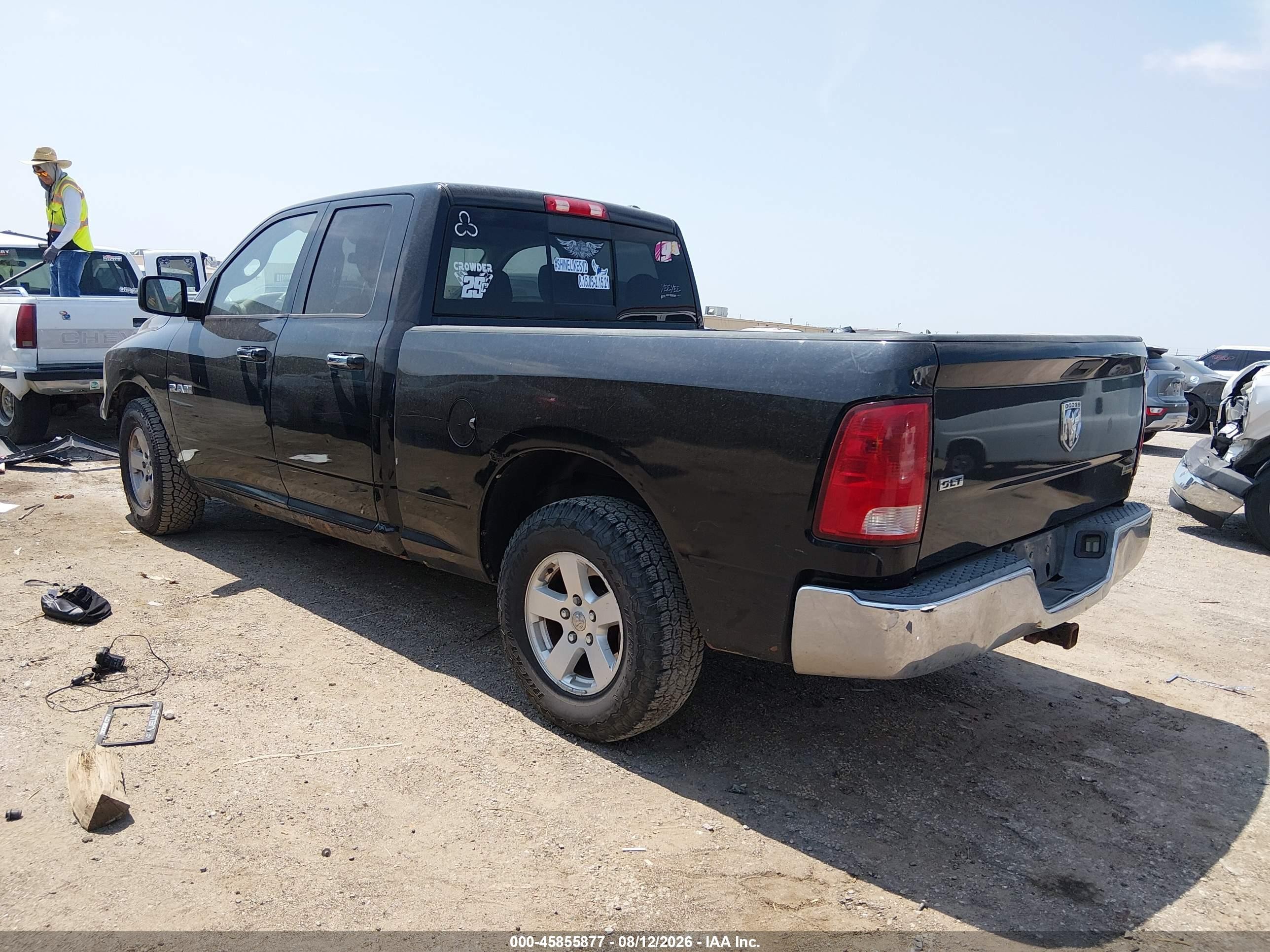 2010 Dodge Ram 1500 VIN 1D7RB1GP8AS111269 IAAI salvage auction — Hail, Salvage (Kansas), sold $975 on 2026-09-04 (photo 3)