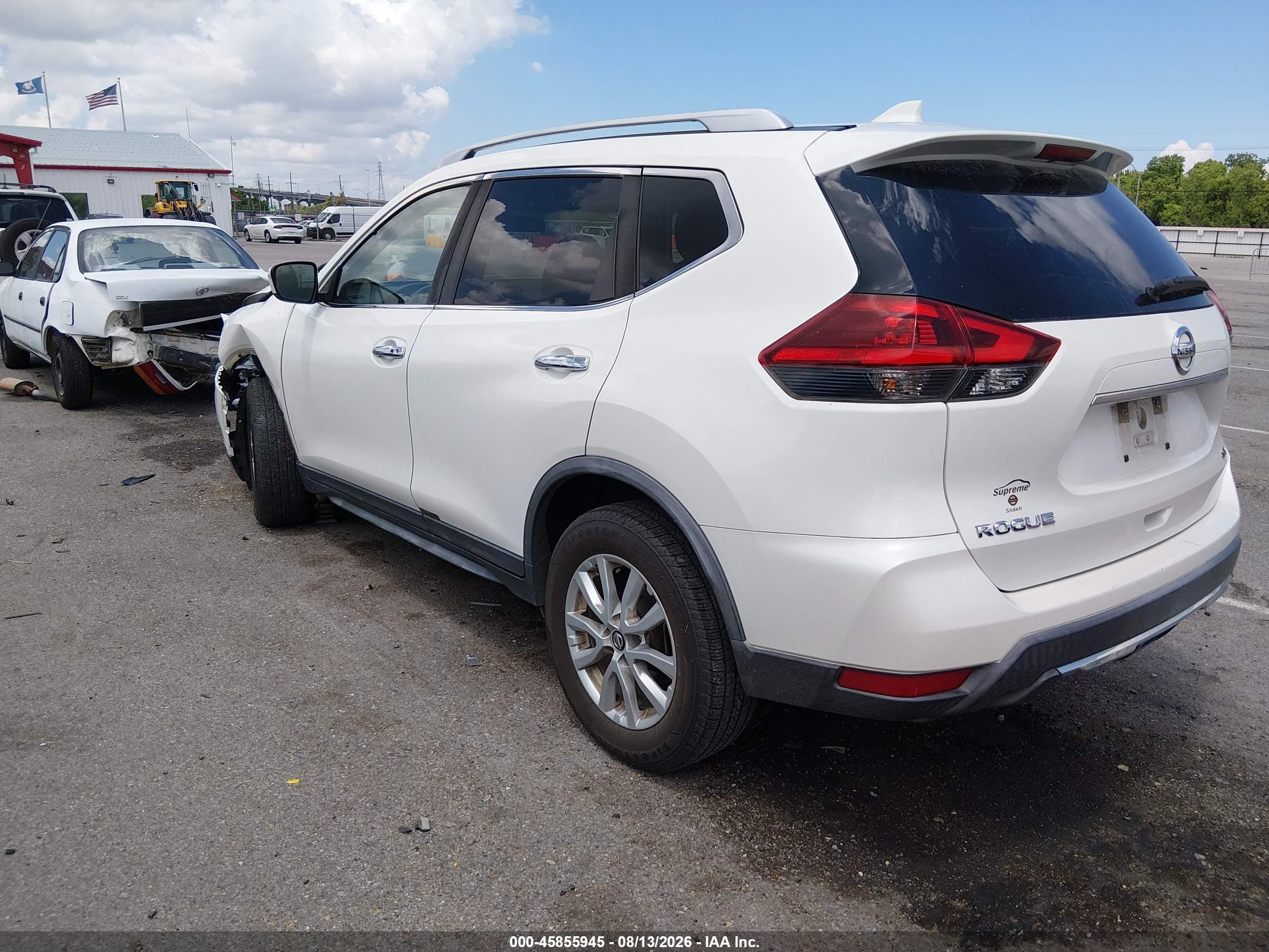 2018 Nissan Rogue VIN KNMAT2MT2JP616576 IAAI salvage auction — Front End, Salvage (Louisiana), sold $2,200 on 2026-09-14 (photo 3)
