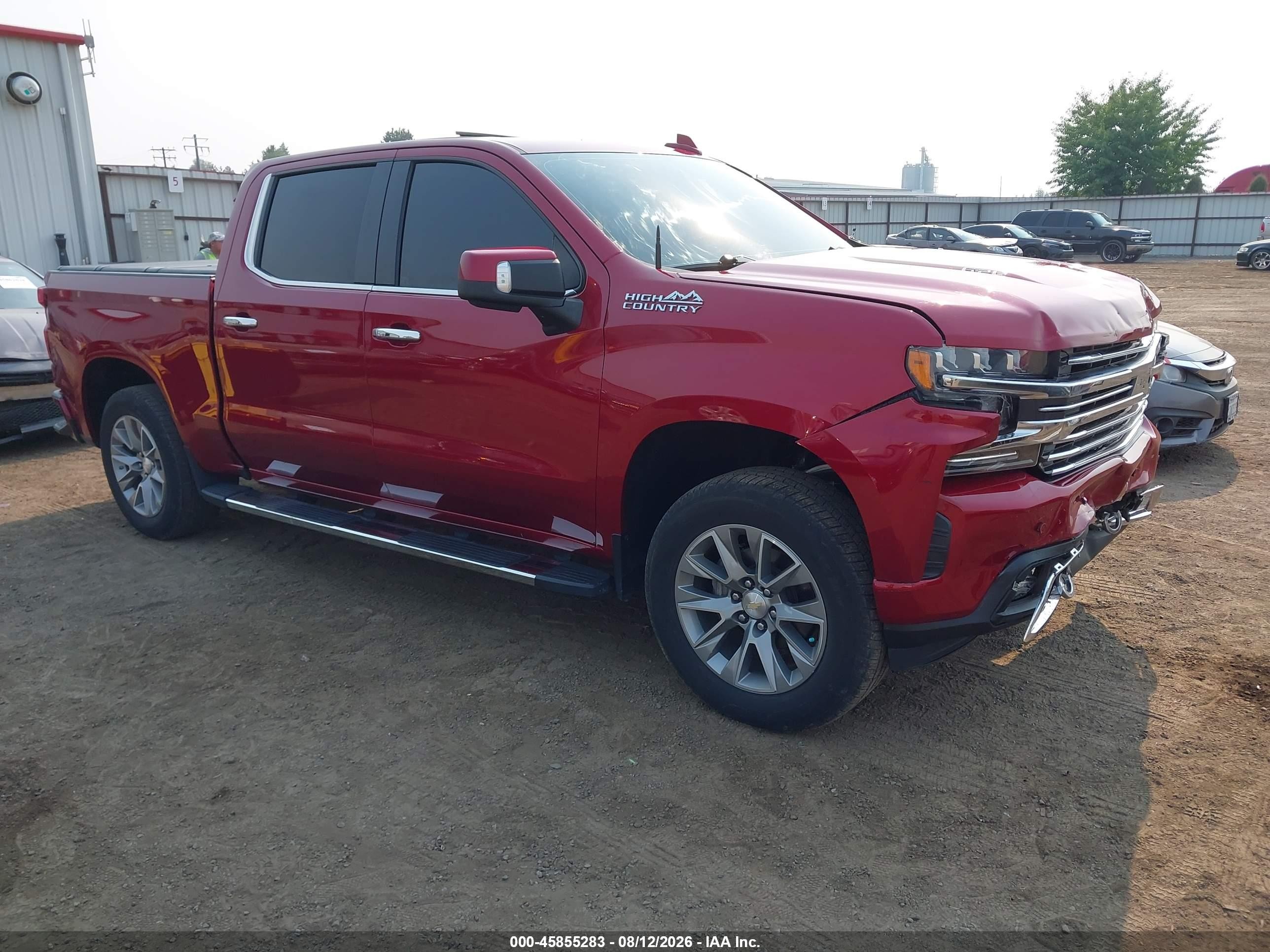 2019 Chevrolet Silverado 1500 VIN 1GCUYHEL4KZ138103 — IAAI salvage auction photo