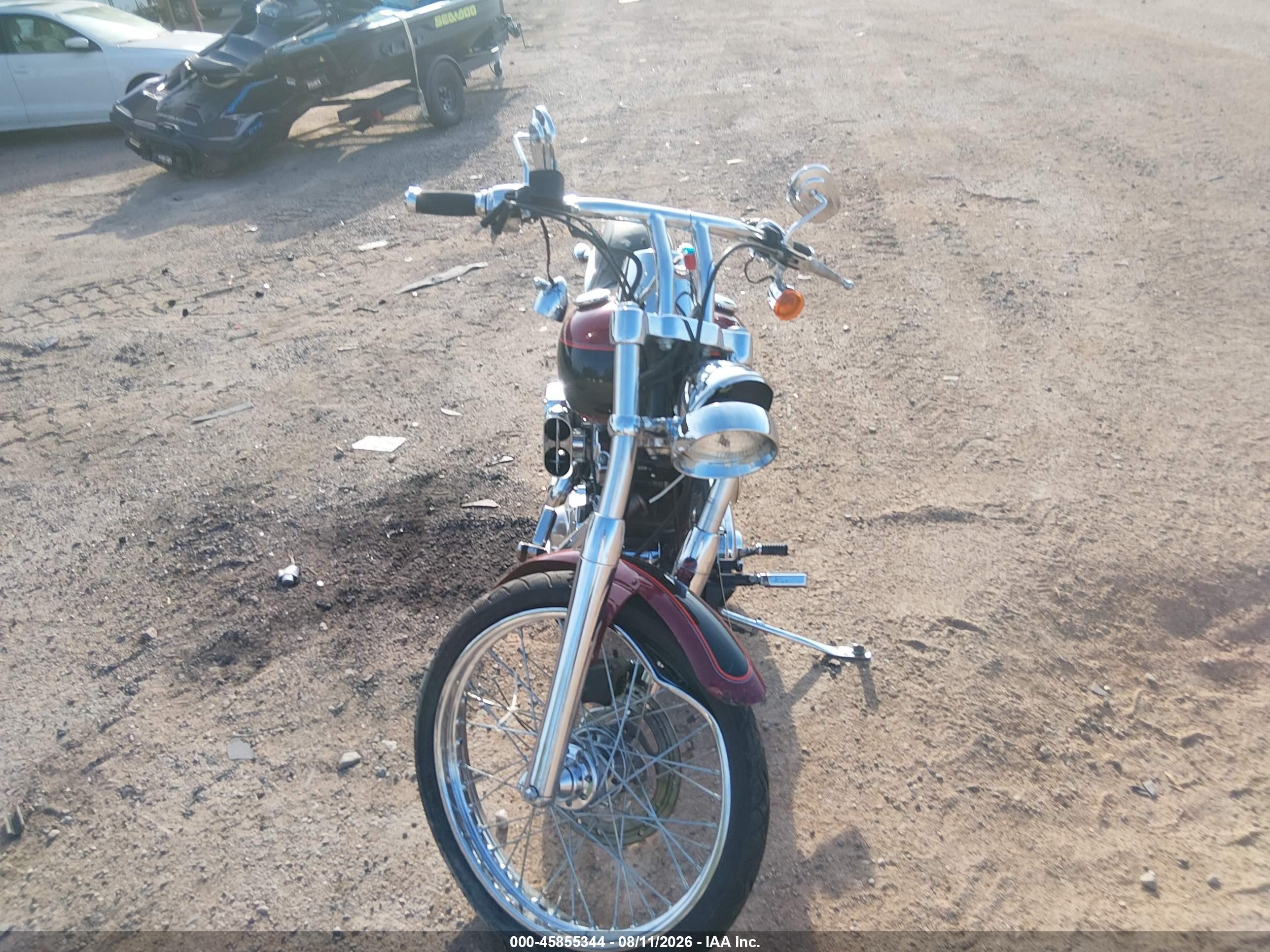 2000 Harley-davidson Fxstd VIN 1HD1BSY60YY058317 IAAI salvage auction — Front End, Salvage (Arizona), sold $475 on 2026-09-08 (photo 5)