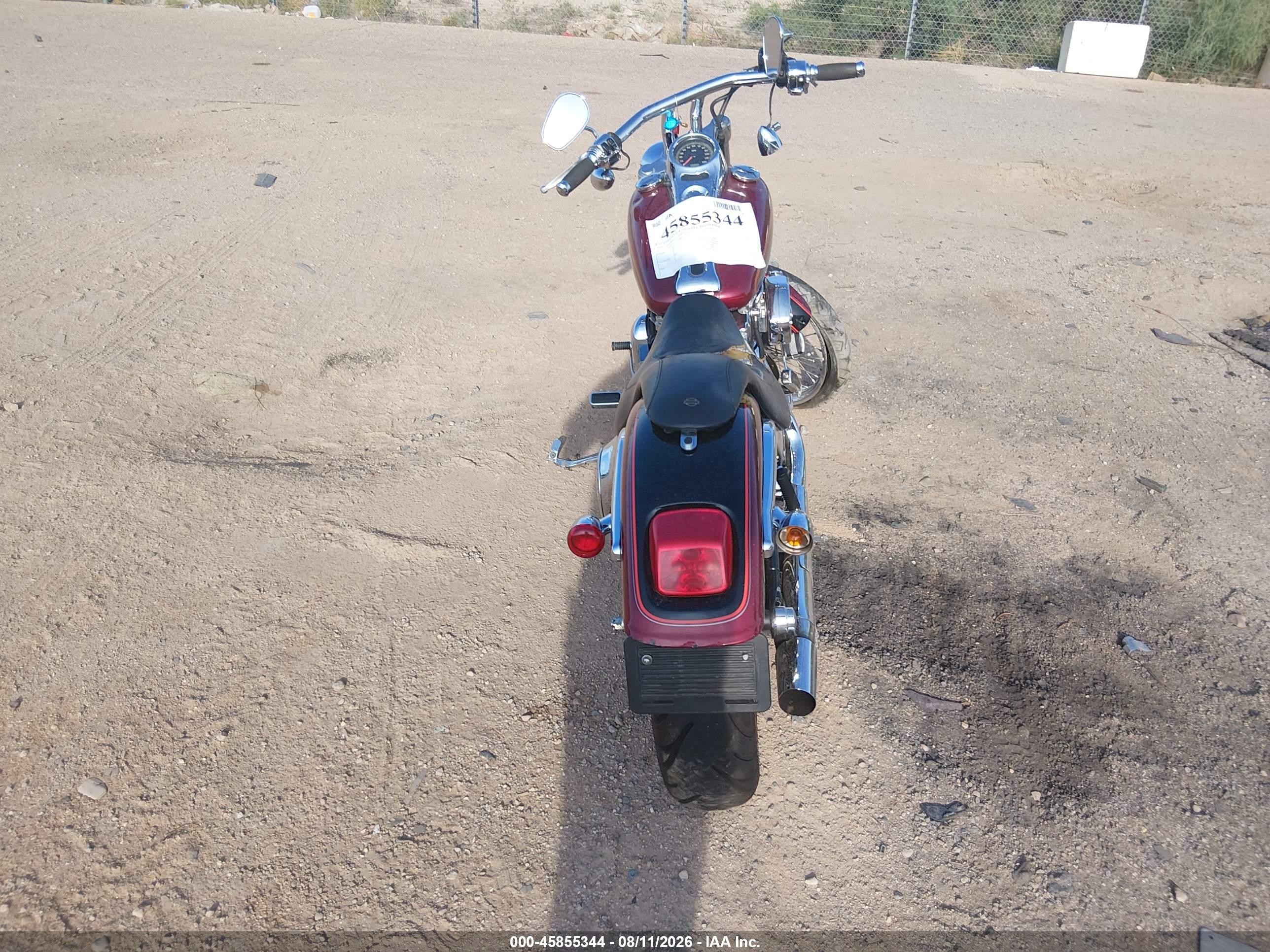 2000 Harley-davidson Fxstd VIN 1HD1BSY60YY058317 IAAI salvage auction — Front End, Salvage (Arizona), sold $475 on 2026-09-08 (photo 6)