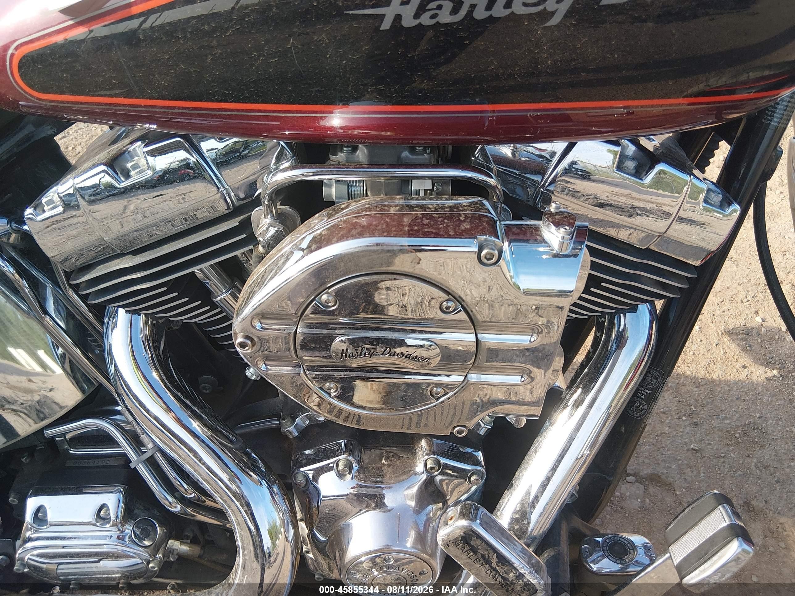 2000 Harley-davidson Fxstd VIN 1HD1BSY60YY058317 IAAI salvage auction — Front End, Salvage (Arizona), sold $475 on 2026-09-08 (photo 9)