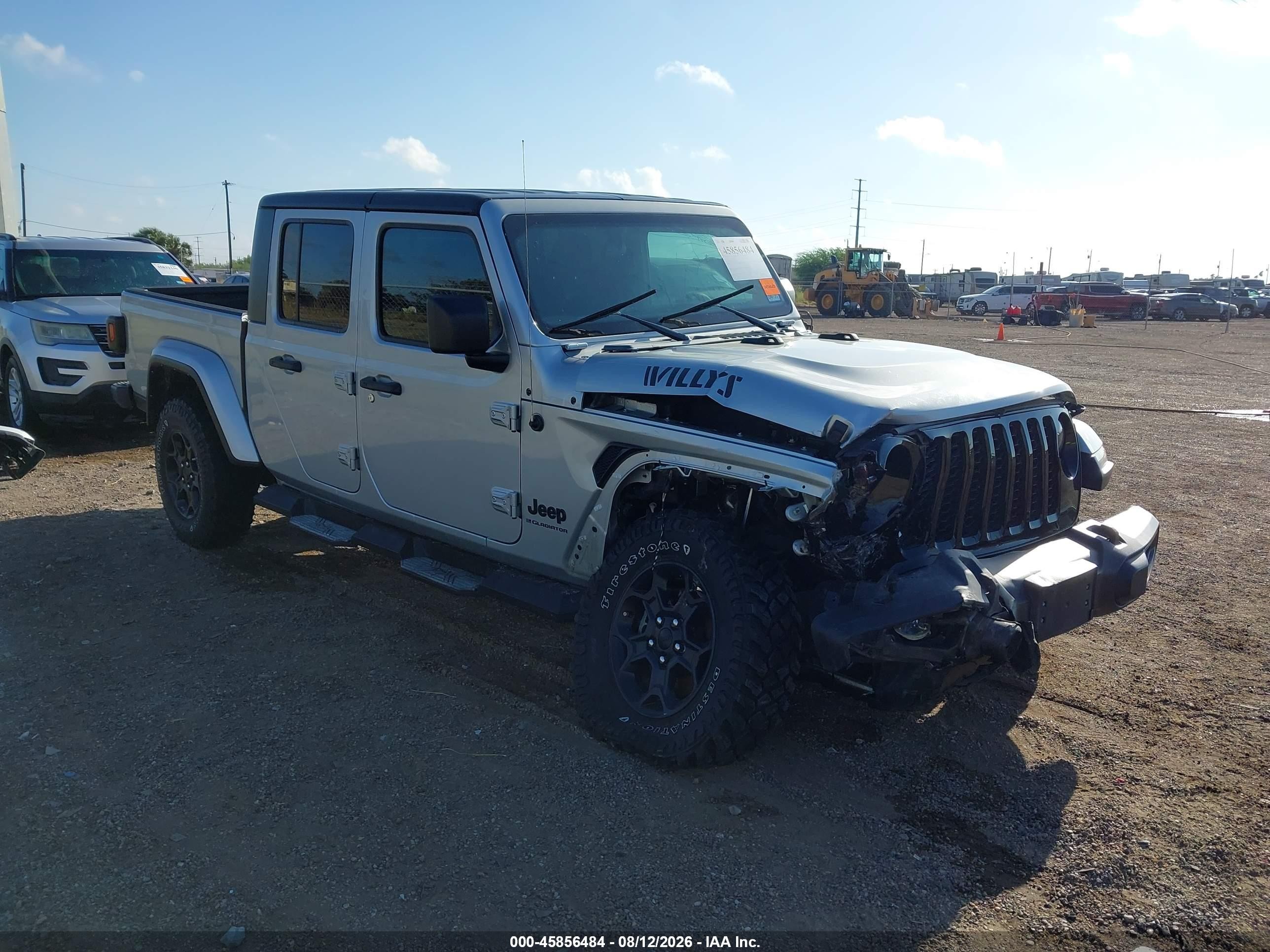 2023 Jeep Gladiator VIN 1C6HJTAG5PL568564 — IAAI salvage auction photo