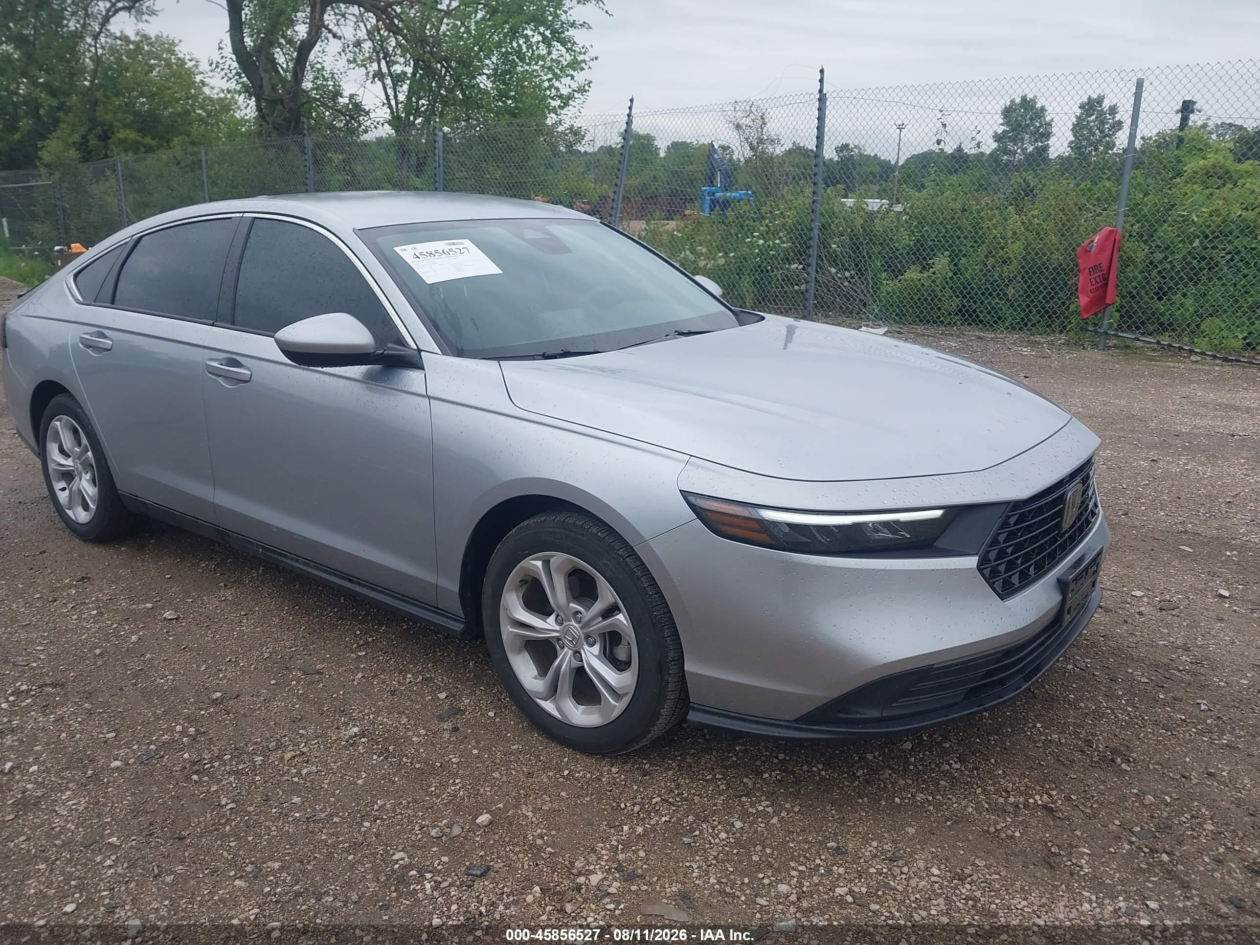 2025 Honda Accord VIN 1HGCY1F21SA002892 — IAAI salvage auction photo