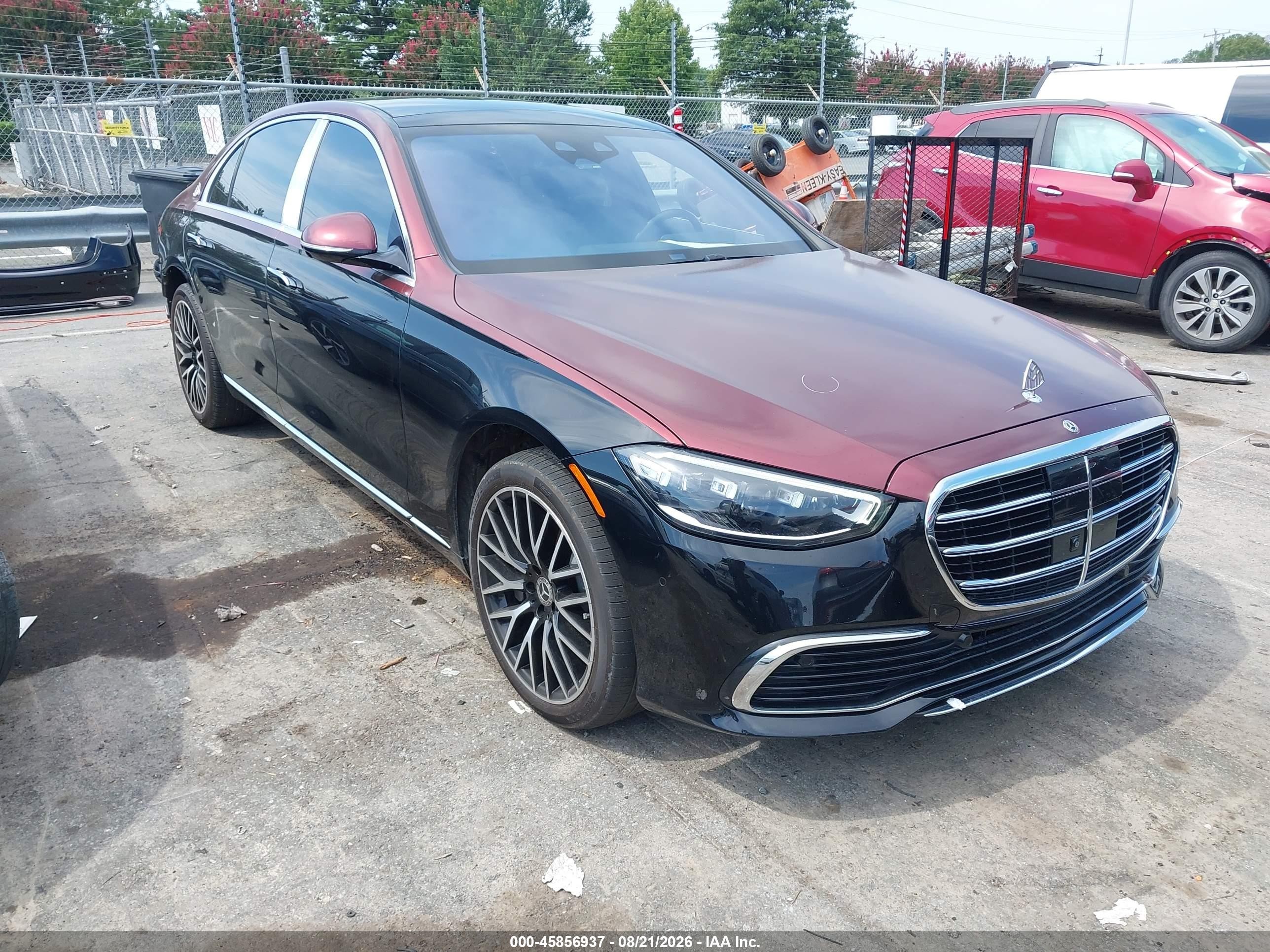 2023 Mercedes-Benz S-Class VIN W1K6G7GB7PA168248 — IAAI salvage auction photo