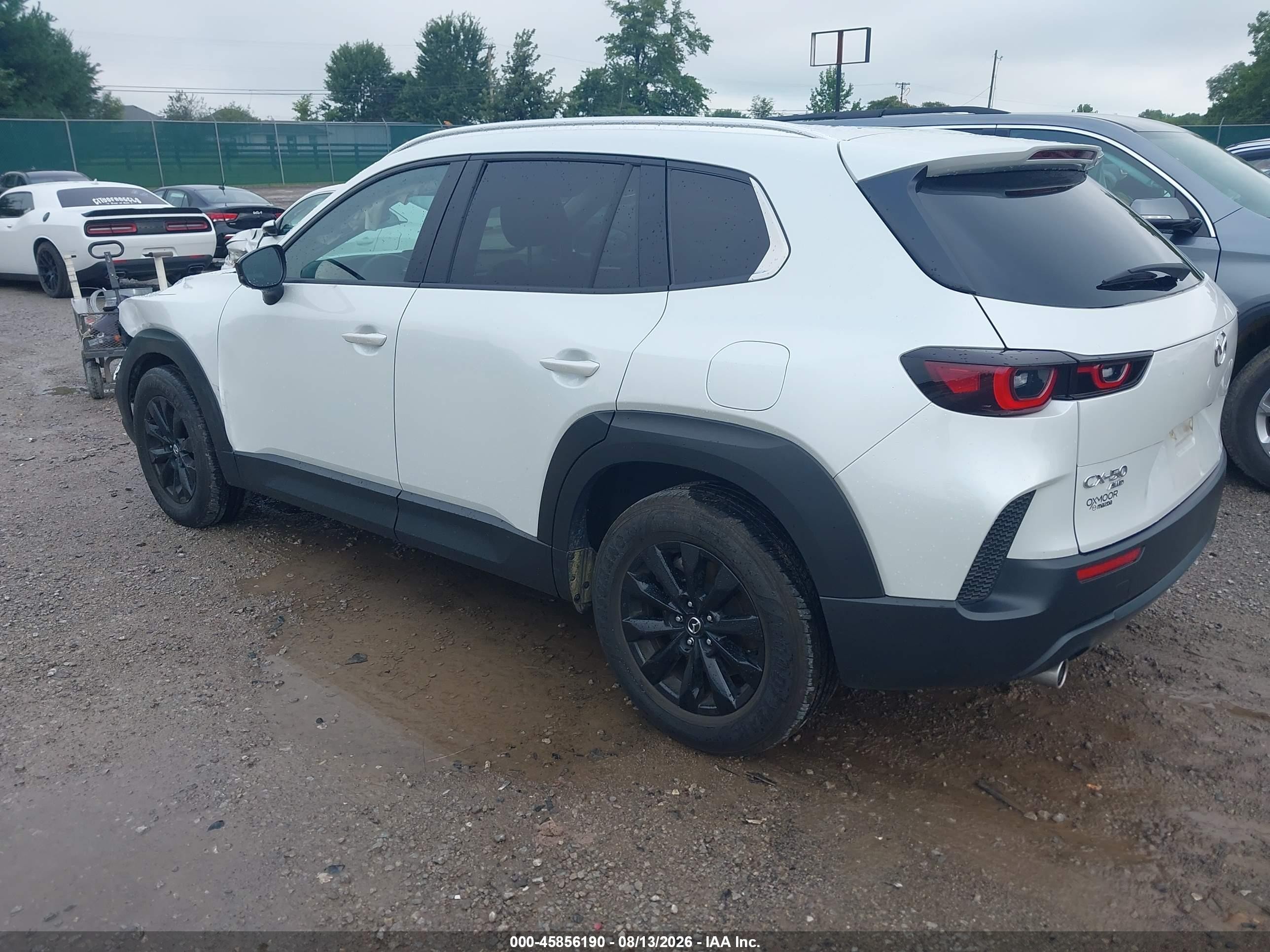 2025 Mazda Cx-50 VIN 7MMVABAM6SN363277 IAAI salvage auction — Front End, Salvage (Kentucky), sold $9,900 on 2026-10-03 (photo 3)