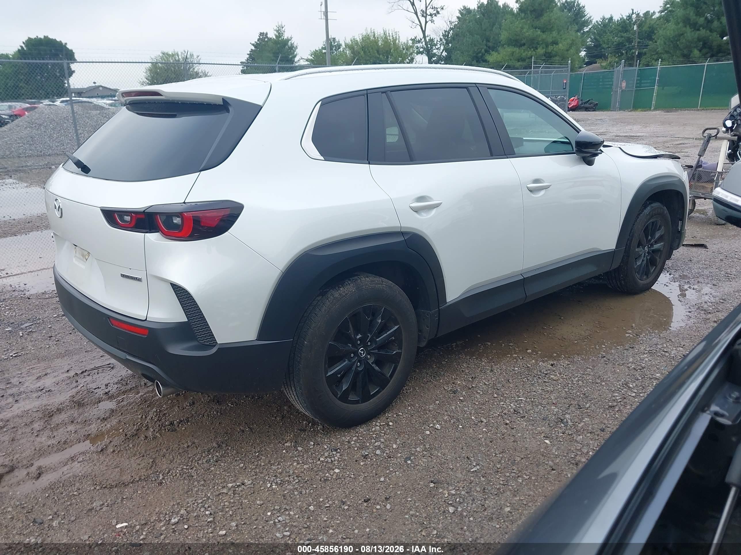 2025 Mazda Cx-50 VIN 7MMVABAM6SN363277 IAAI salvage auction — Front End, Salvage (Kentucky), sold $9,900 on 2026-10-03 (photo 4)