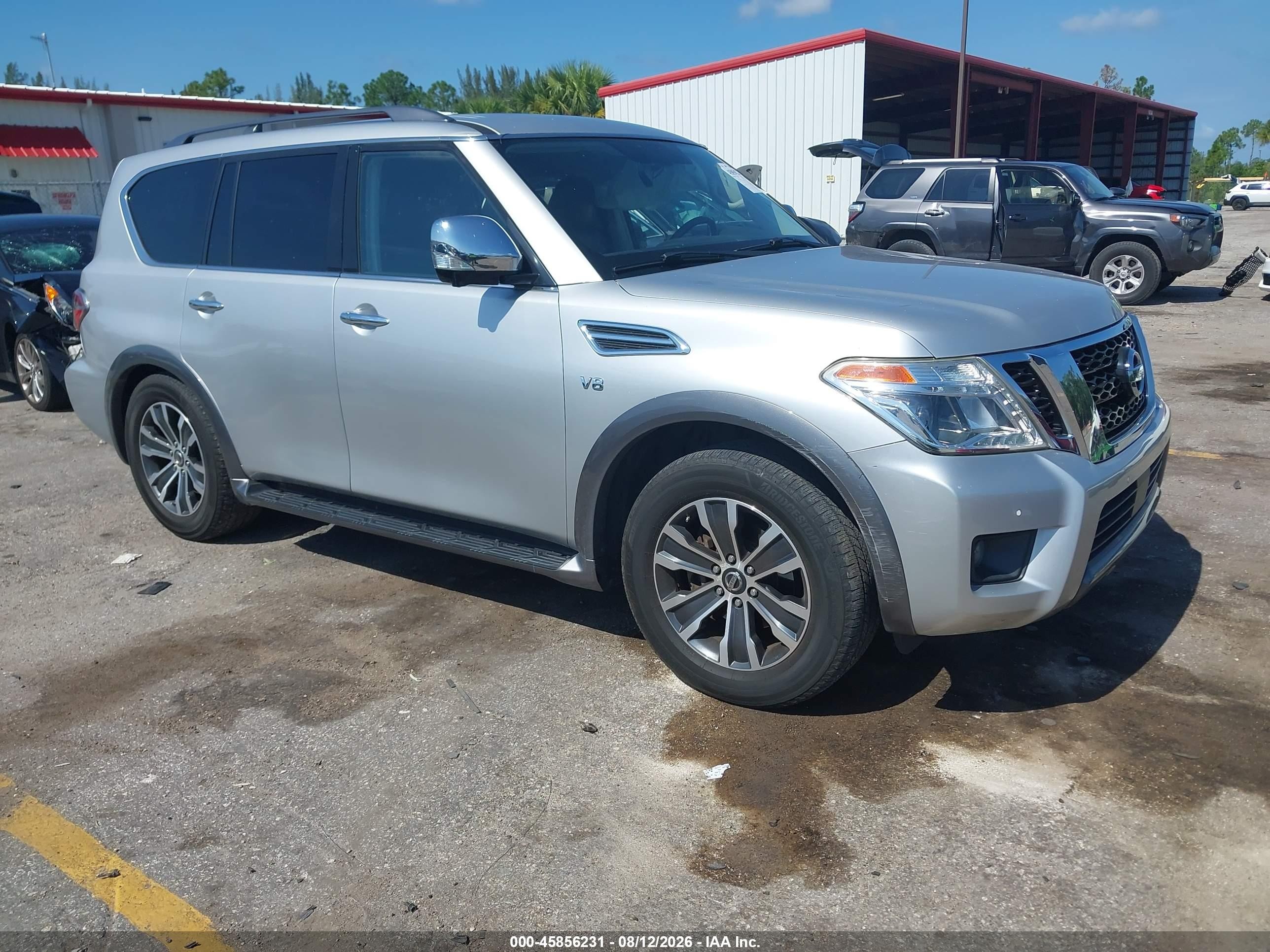 2020 Nissan Armada VIN JN8AY2NC0L9615390 — IAAI salvage auction photo