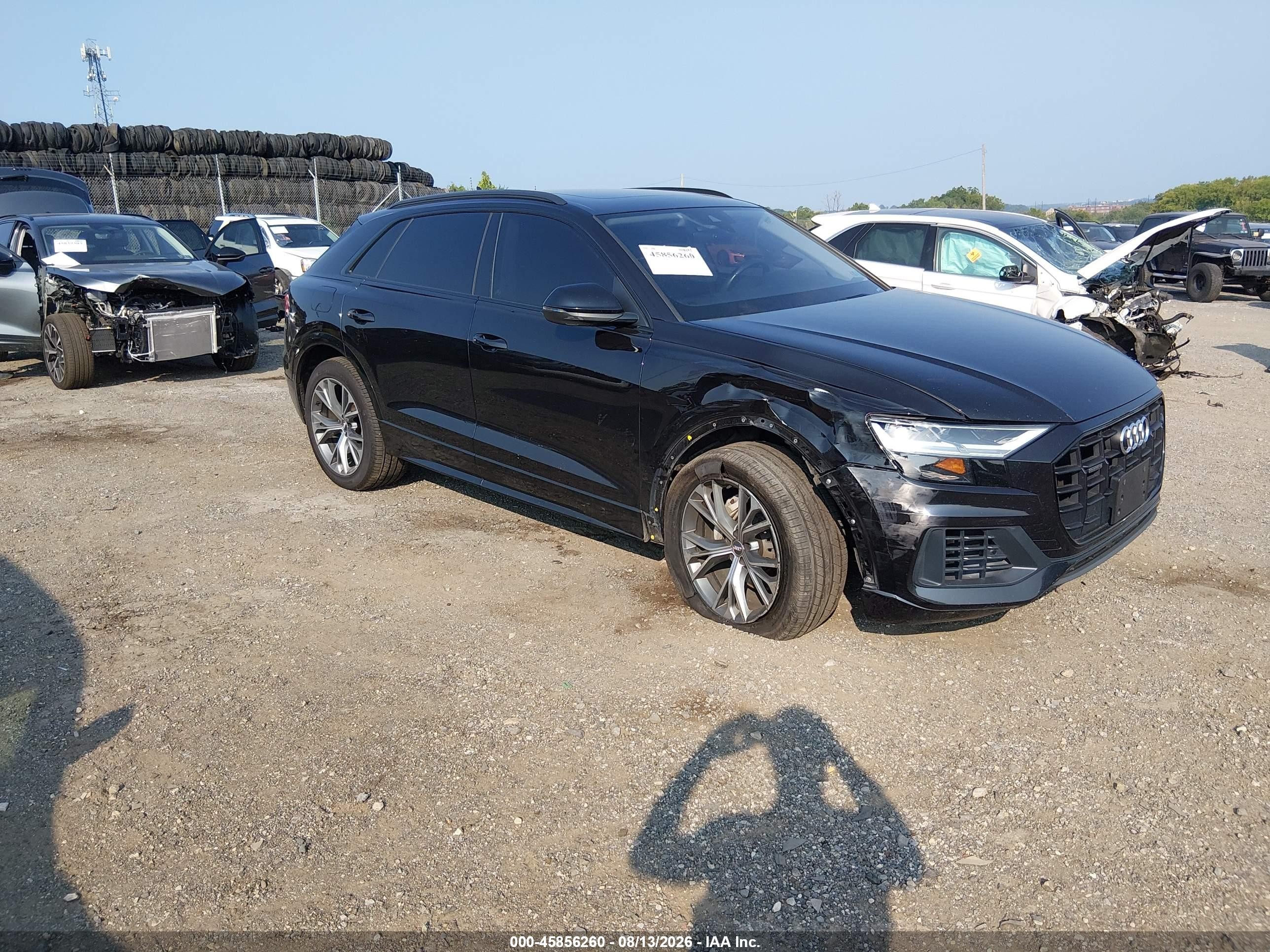 2020 Audi Q8 VIN WA1AVAF12LD025033 — IAAI salvage auction photo