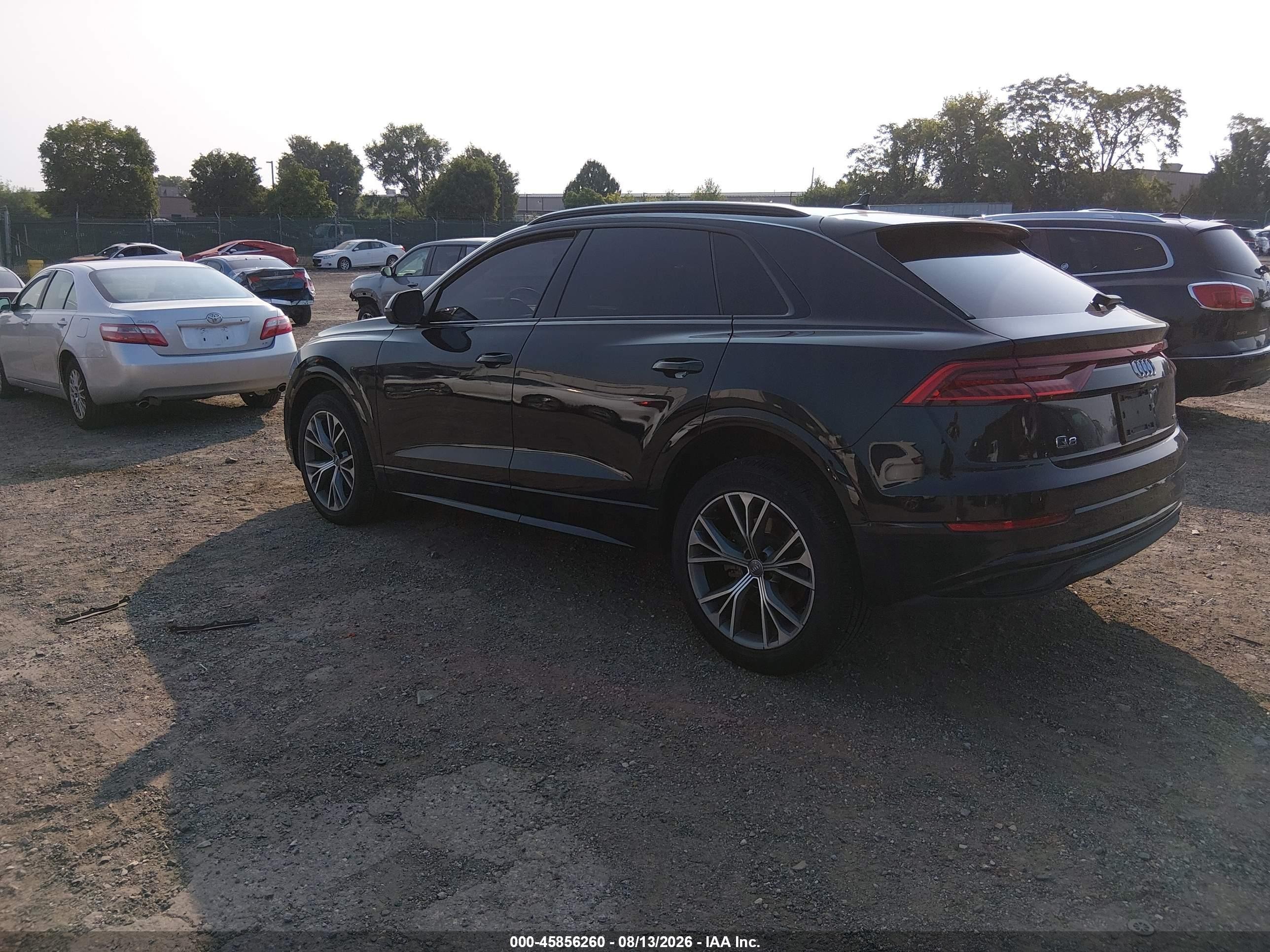 2020 Audi Q8 VIN WA1AVAF12LD025033 IAAI salvage auction — Unknown, Salvage (Pennsylvania), sold $13,900 on 2026-09-23 (photo 3)