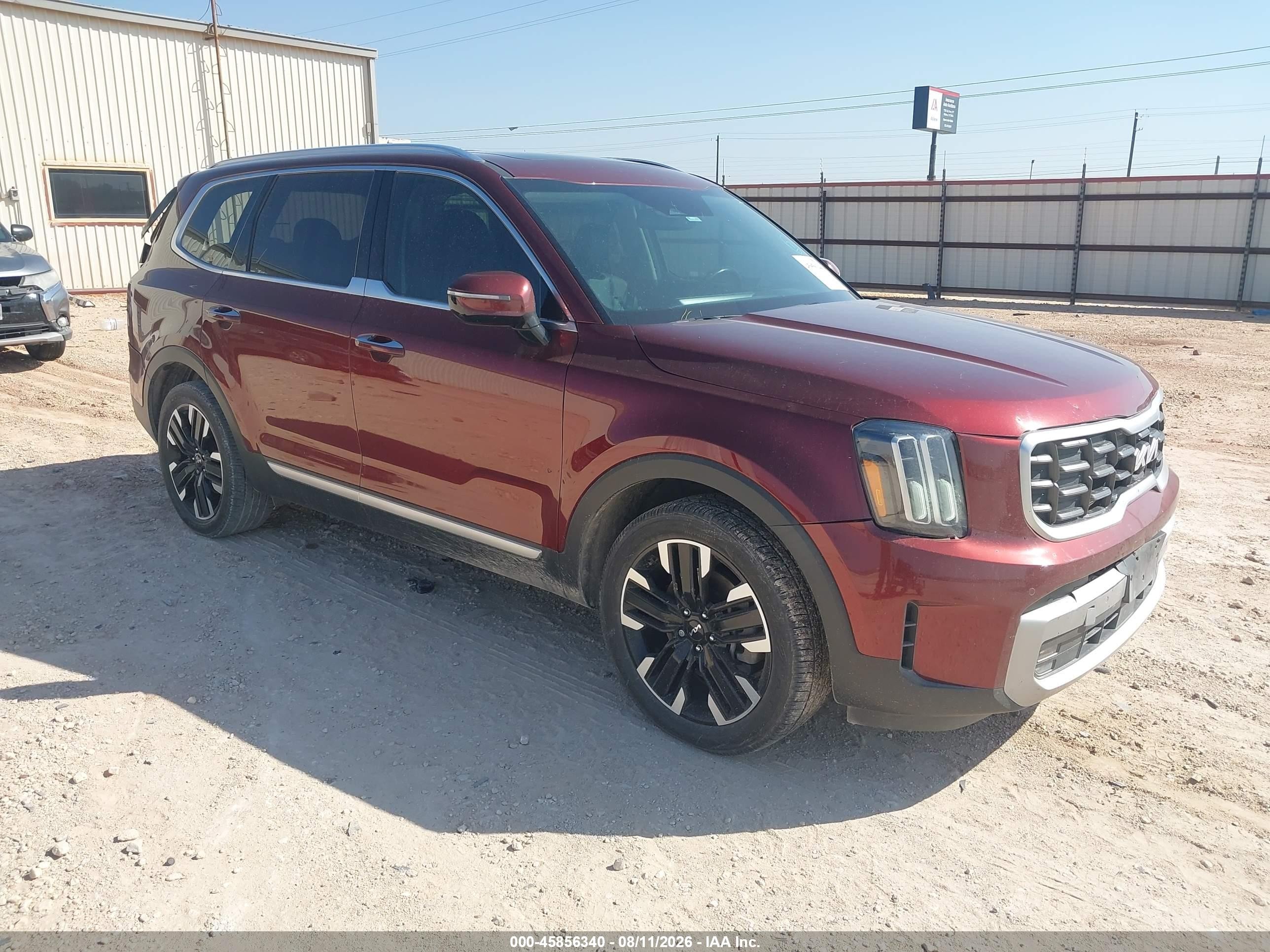 2023 Kia Telluride VIN 5XYP54GC1PG335313 — IAAI salvage auction photo