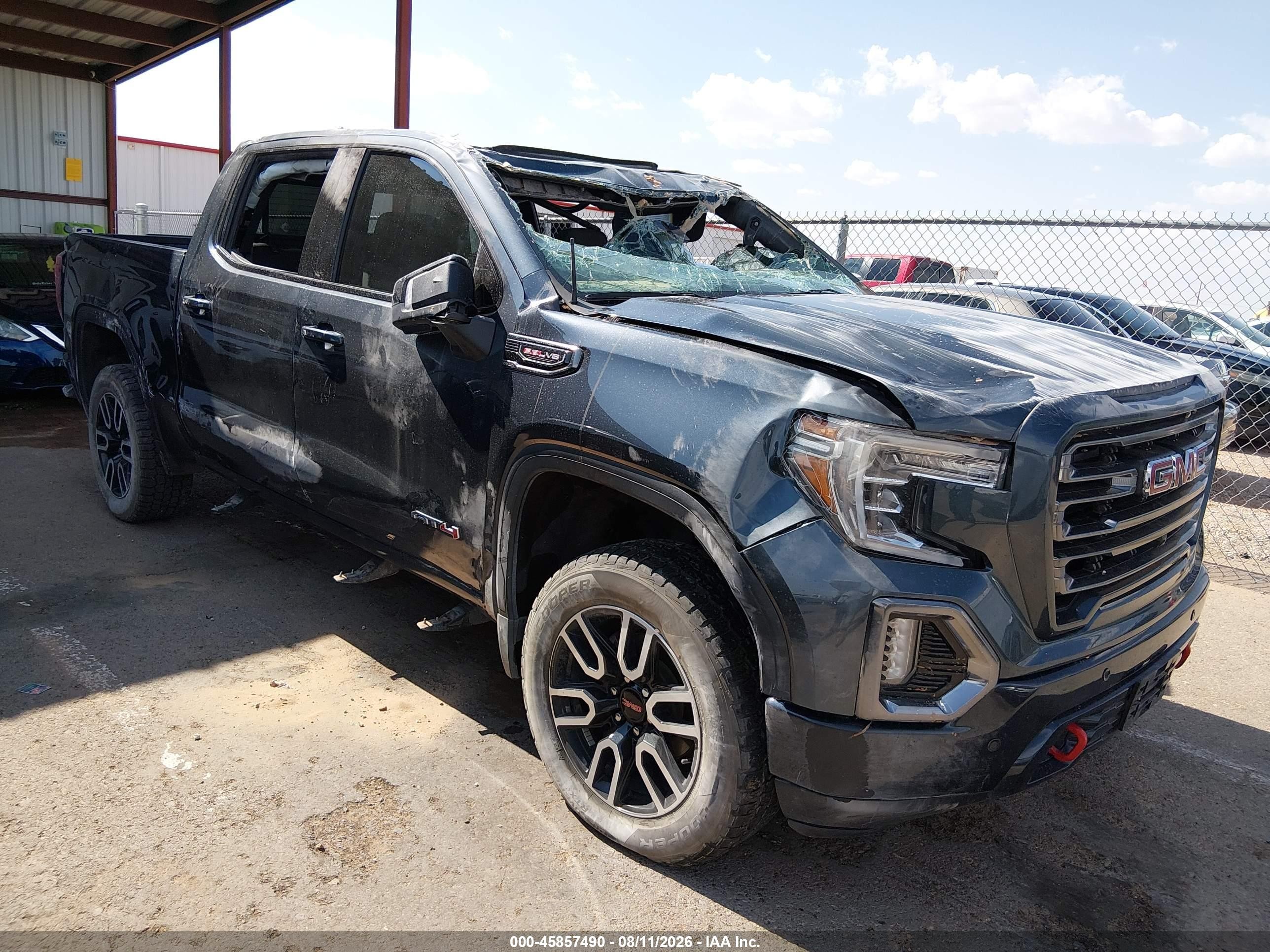 2019 GMC Sierra 1500 VIN 1GTP9EEL6KZ249406 — IAAI salvage auction photo