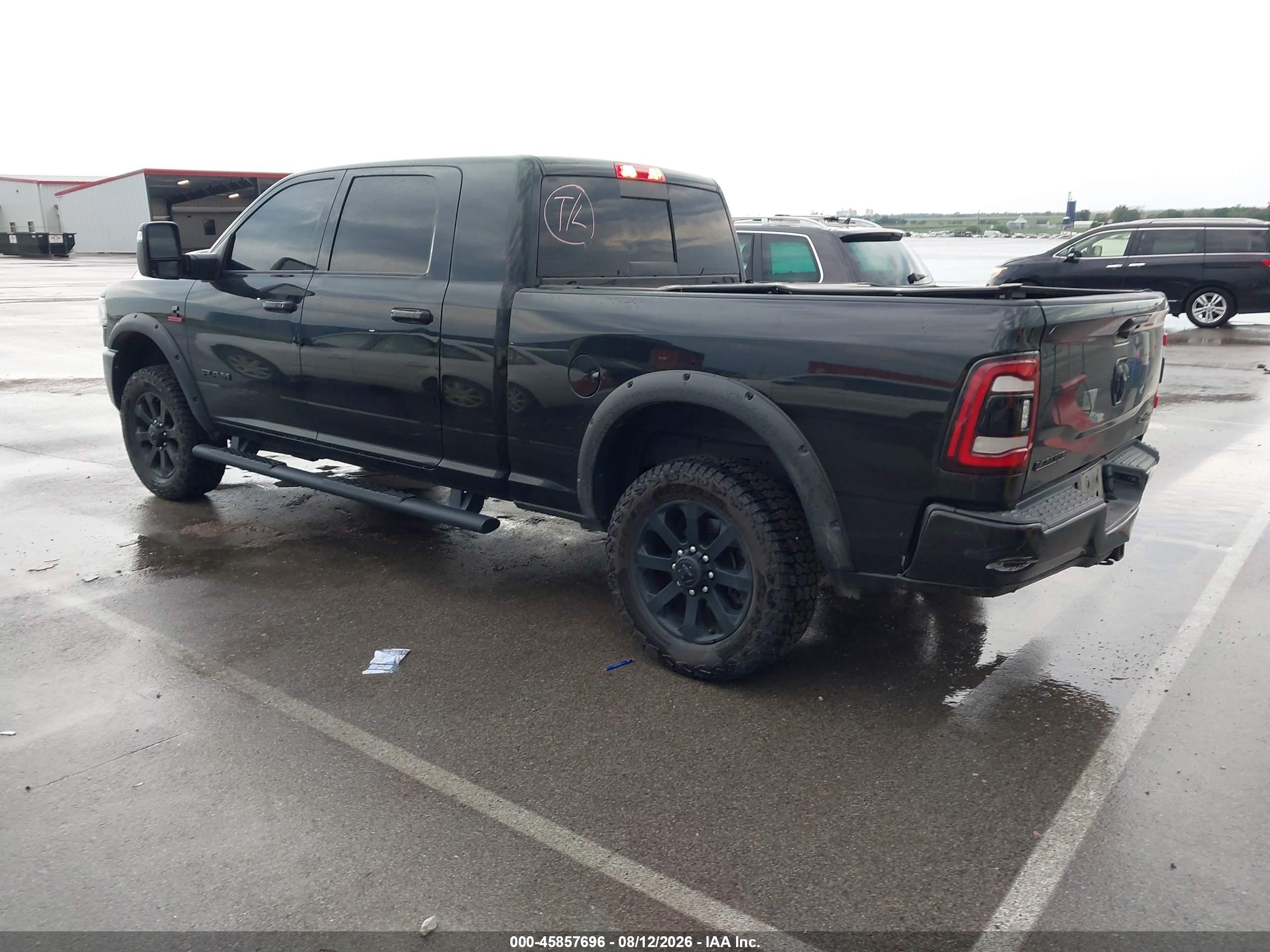 2024 Ram 2500 VIN 3C6UR5NL1RG326932 IAAI salvage auction — Side, Certificate Of Title (Nebraska), sold $30,250 on 2026-09-26 (photo 3)