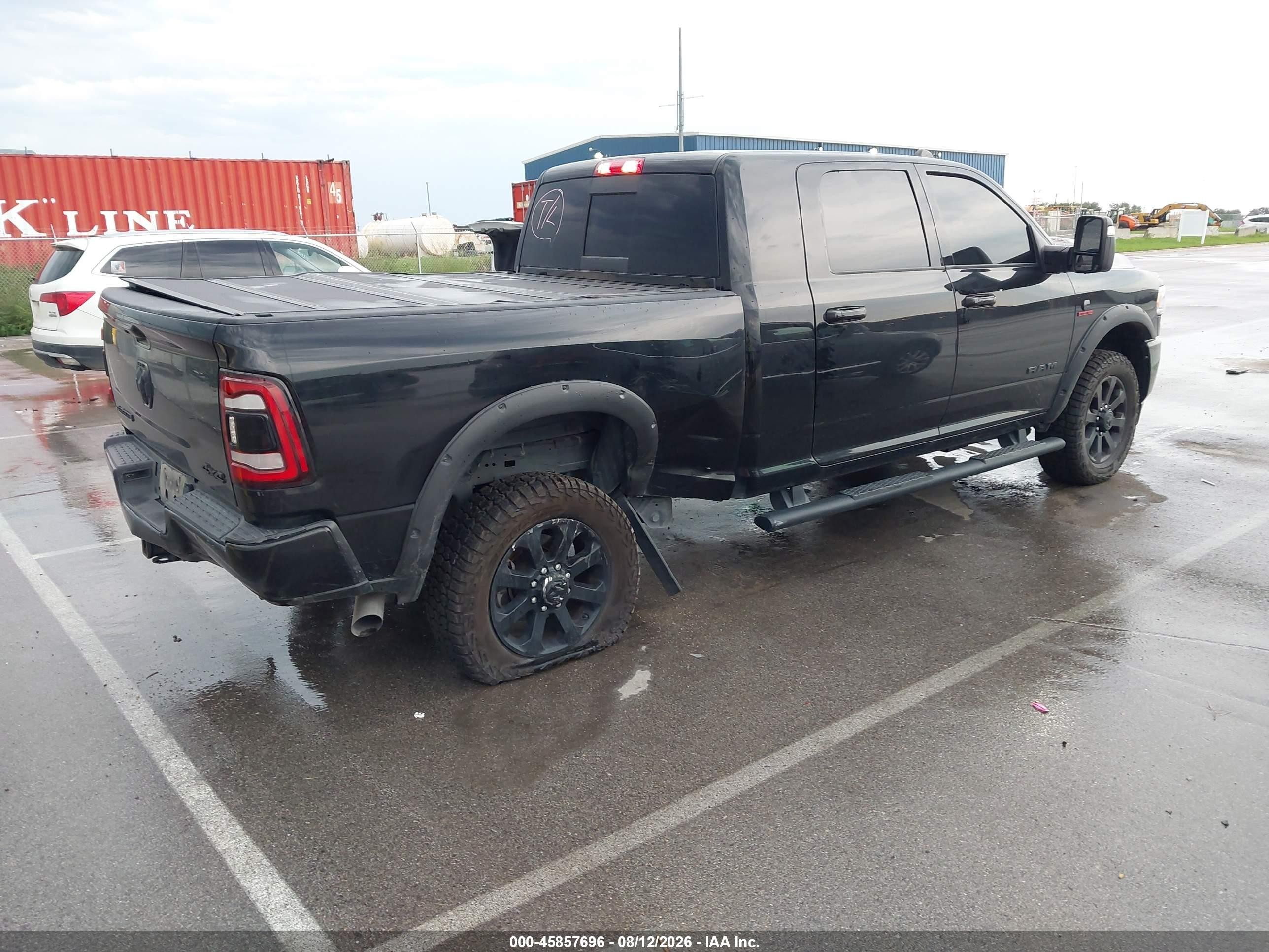 2024 Ram 2500 VIN 3C6UR5NL1RG326932 IAAI salvage auction — Side, Certificate Of Title (Nebraska), sold $30,250 on 2026-09-26 (photo 4)