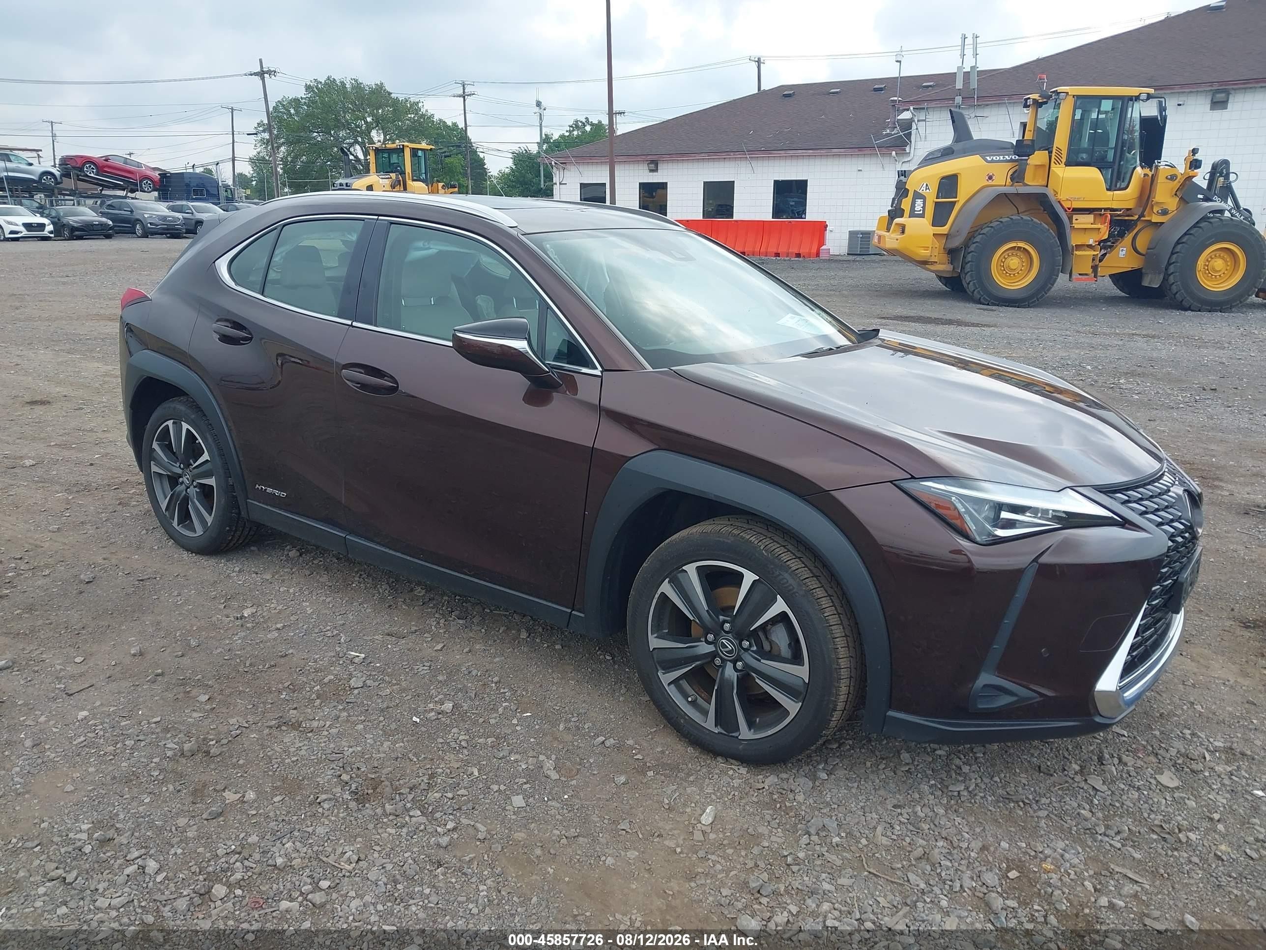 2019 Lexus UX 250h VIN JTHU9JBH2K2011474 — IAAI salvage auction photo