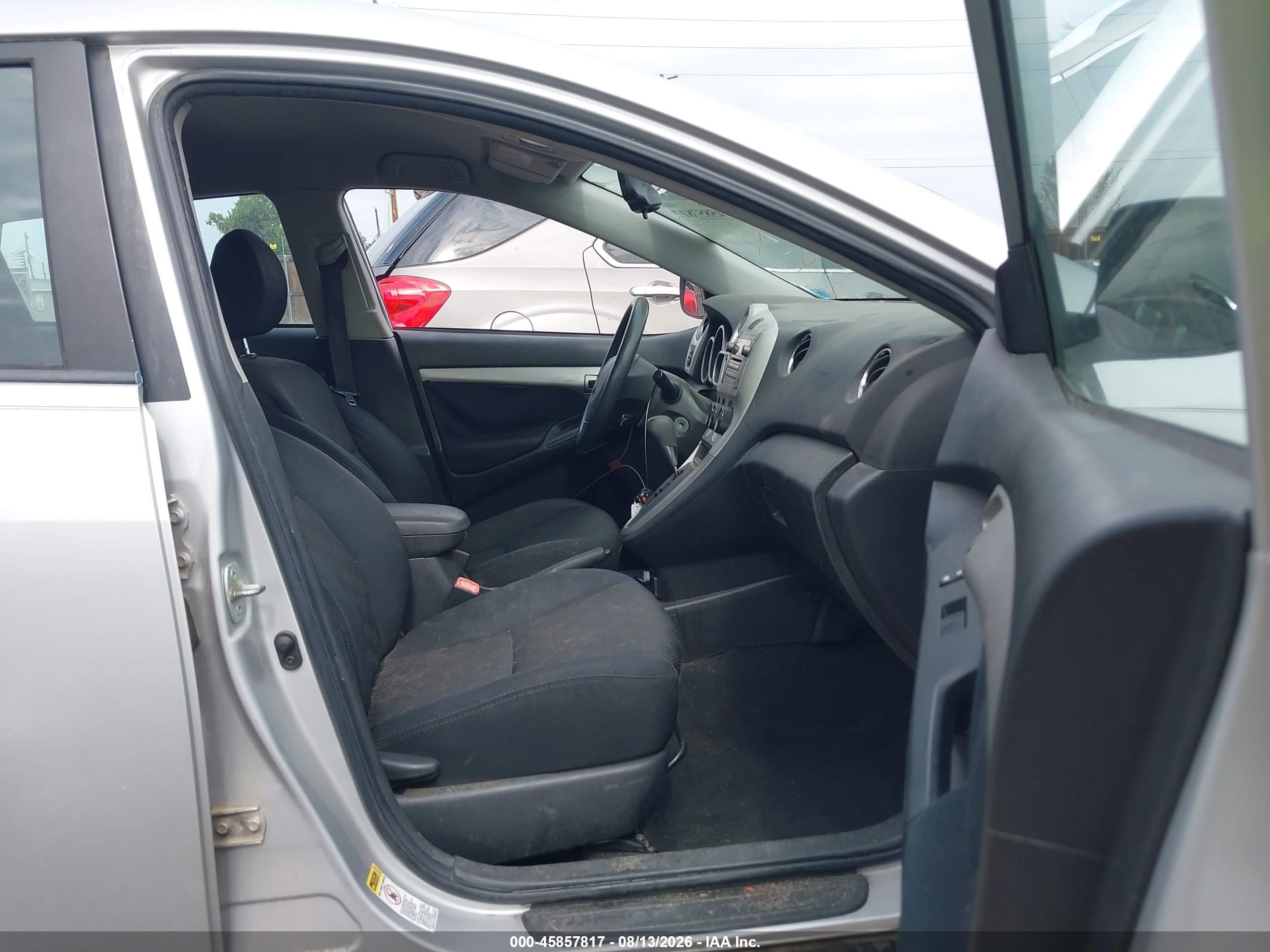 2009 Pontiac Vibe VIN 5Y2SP678X9Z476008 IAAI salvage auction — Unknown, Salvage (Colorado), sold $350 on 2026-09-21 (photo 5)