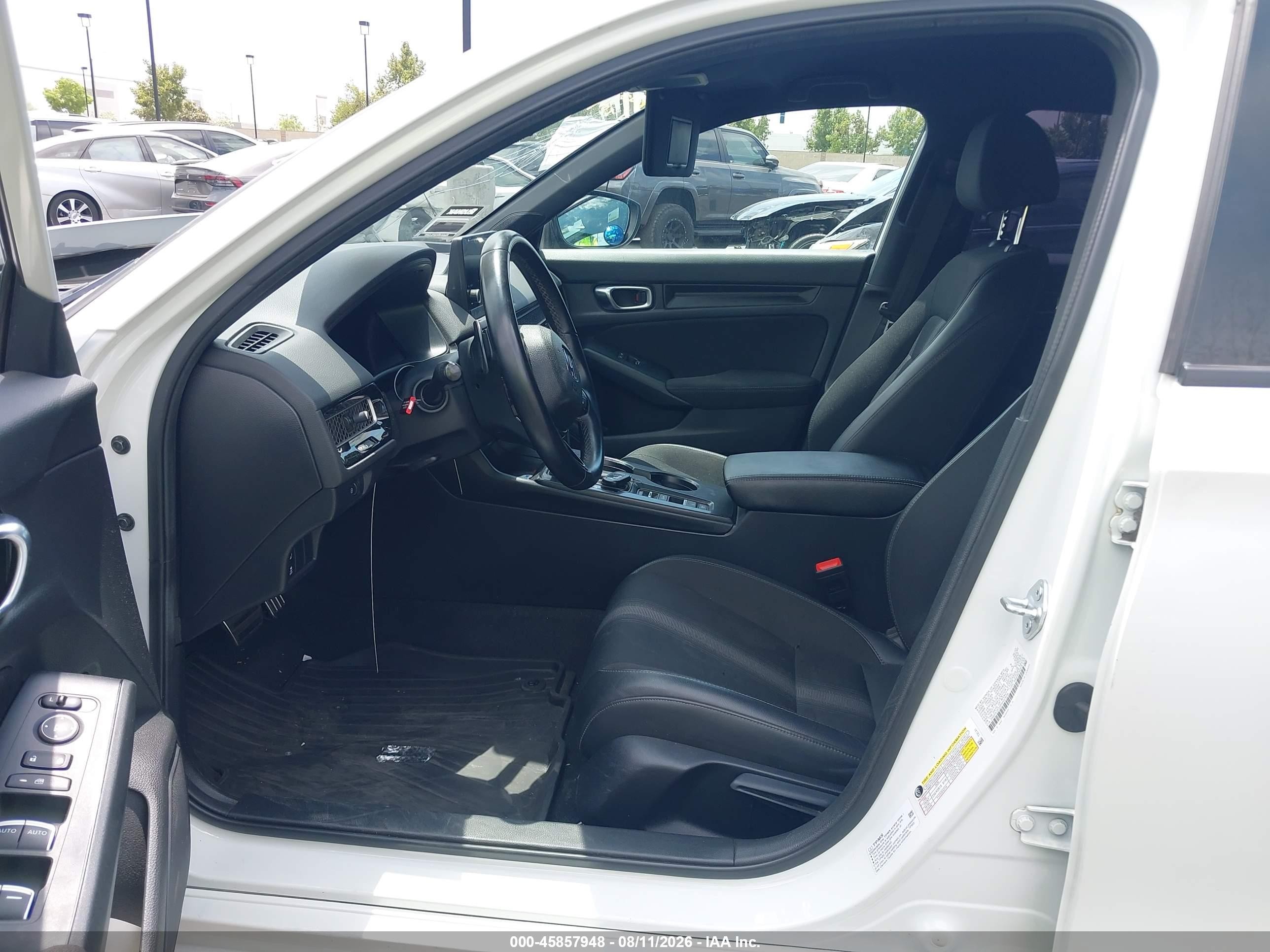 2023 Honda Civic VIN 2HGFE2F55PH557634 IAAI salvage auction — Unknown, Salvage Certificate (California), sold $7,800 on 2026-09-24 (photo 5)