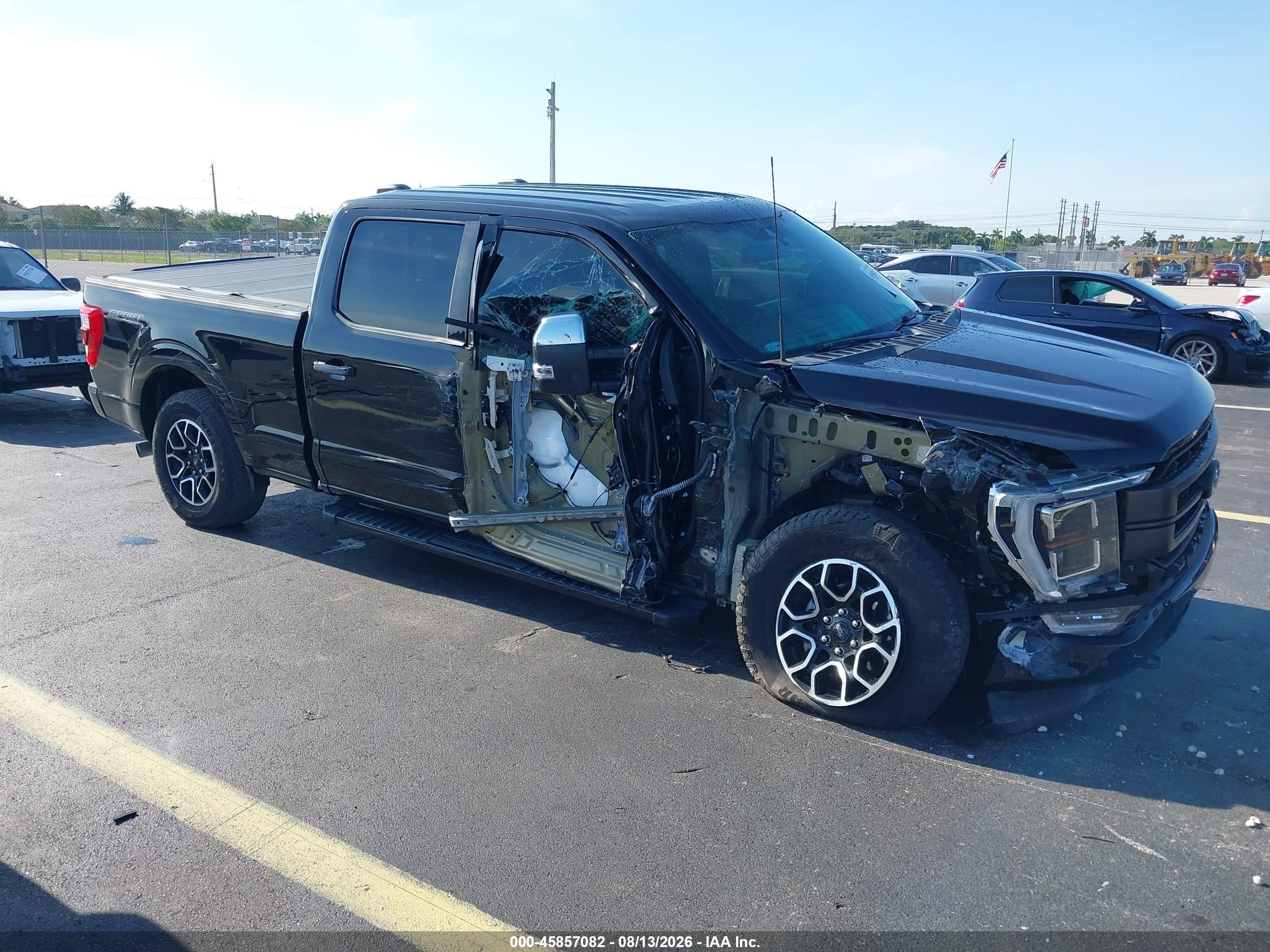 2022 Ford F-150 VIN 1FTFW1E51NKD65348 — IAAI salvage auction photo
