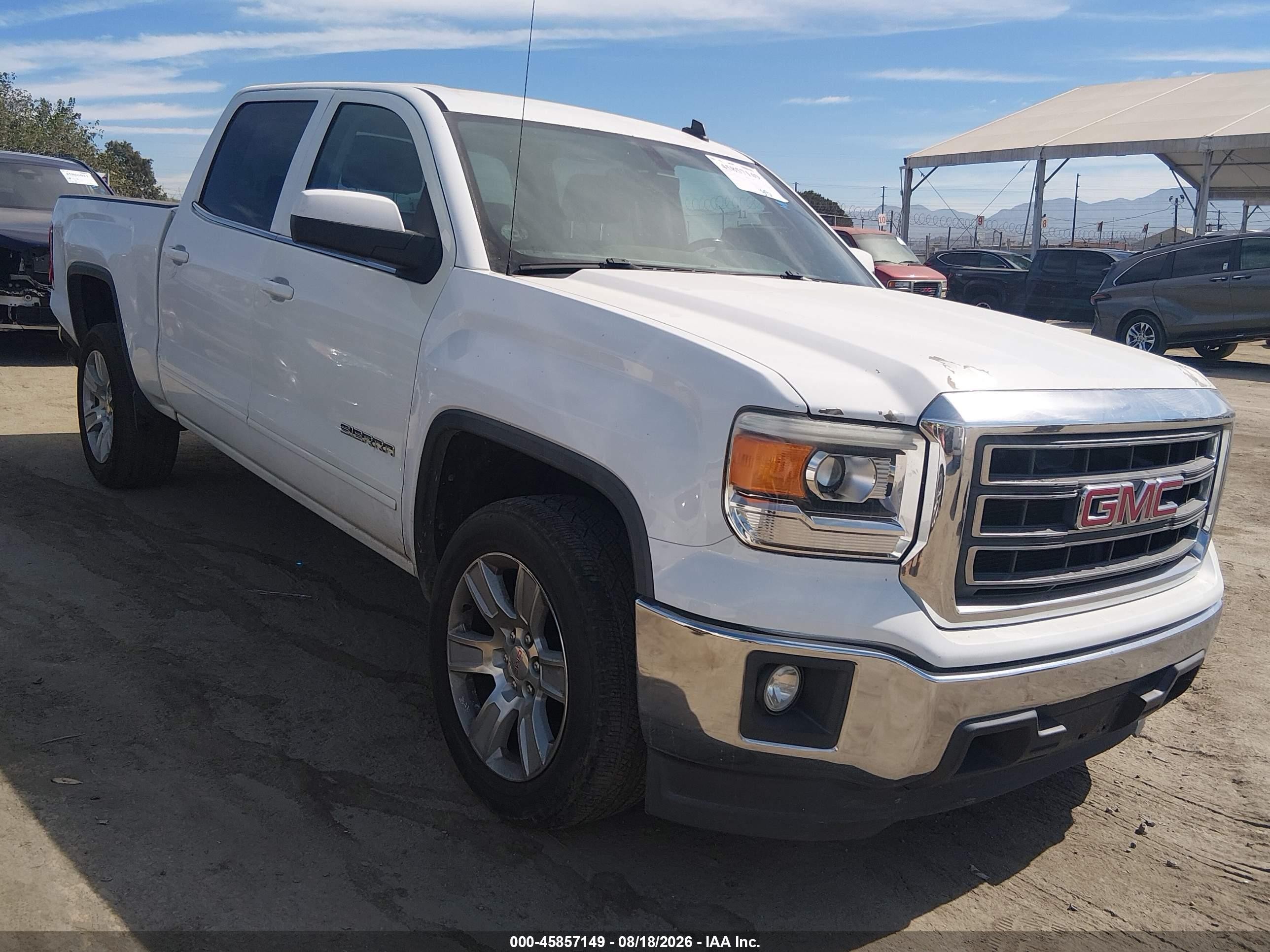 2014 GMC Sierra 1500 VIN 3GTP1UEC0EG544958 — IAAI salvage auction photo