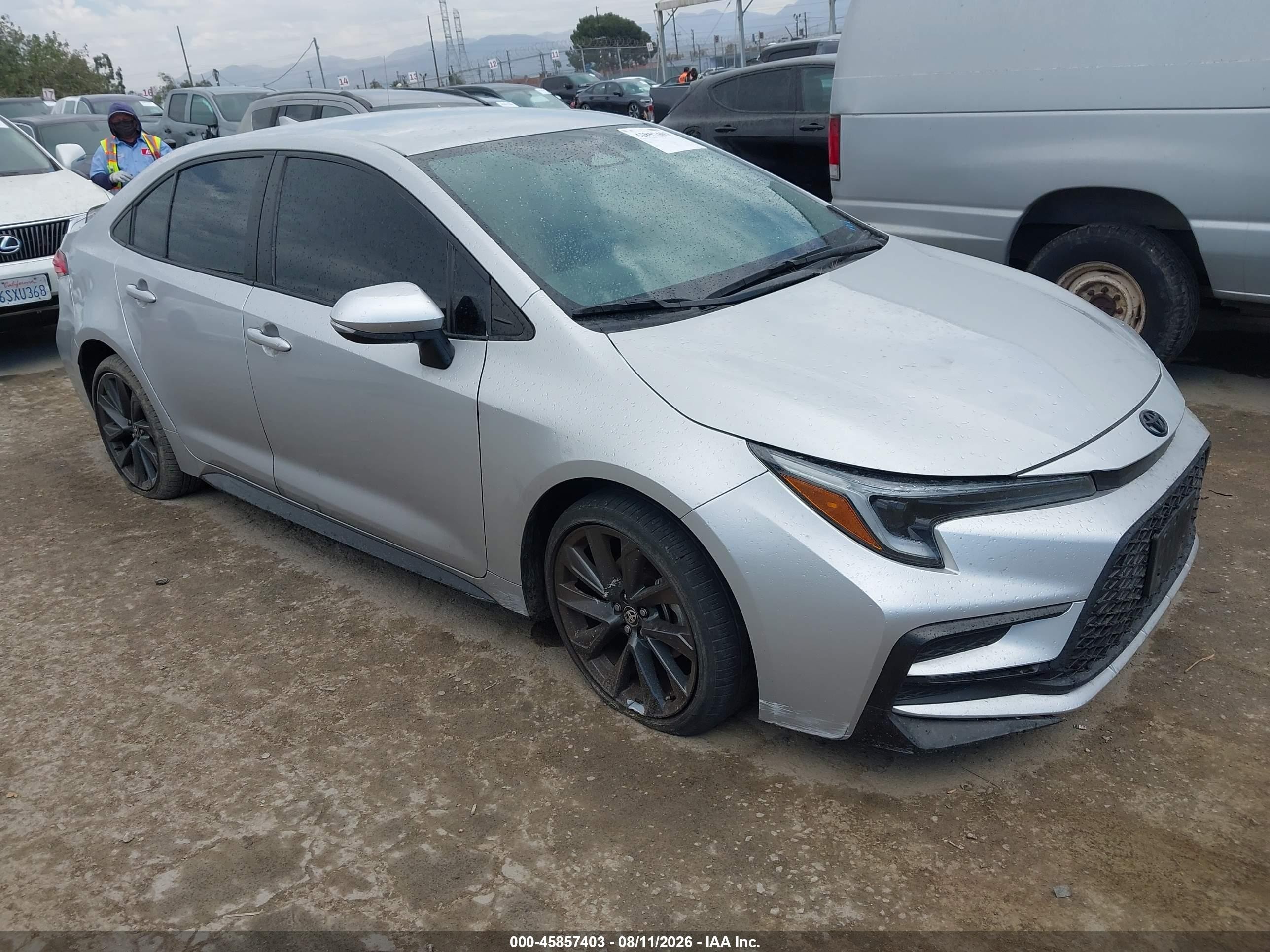 2024 Toyota Corolla VIN 5YFS4MCE9RP188600 — IAAI salvage auction photo