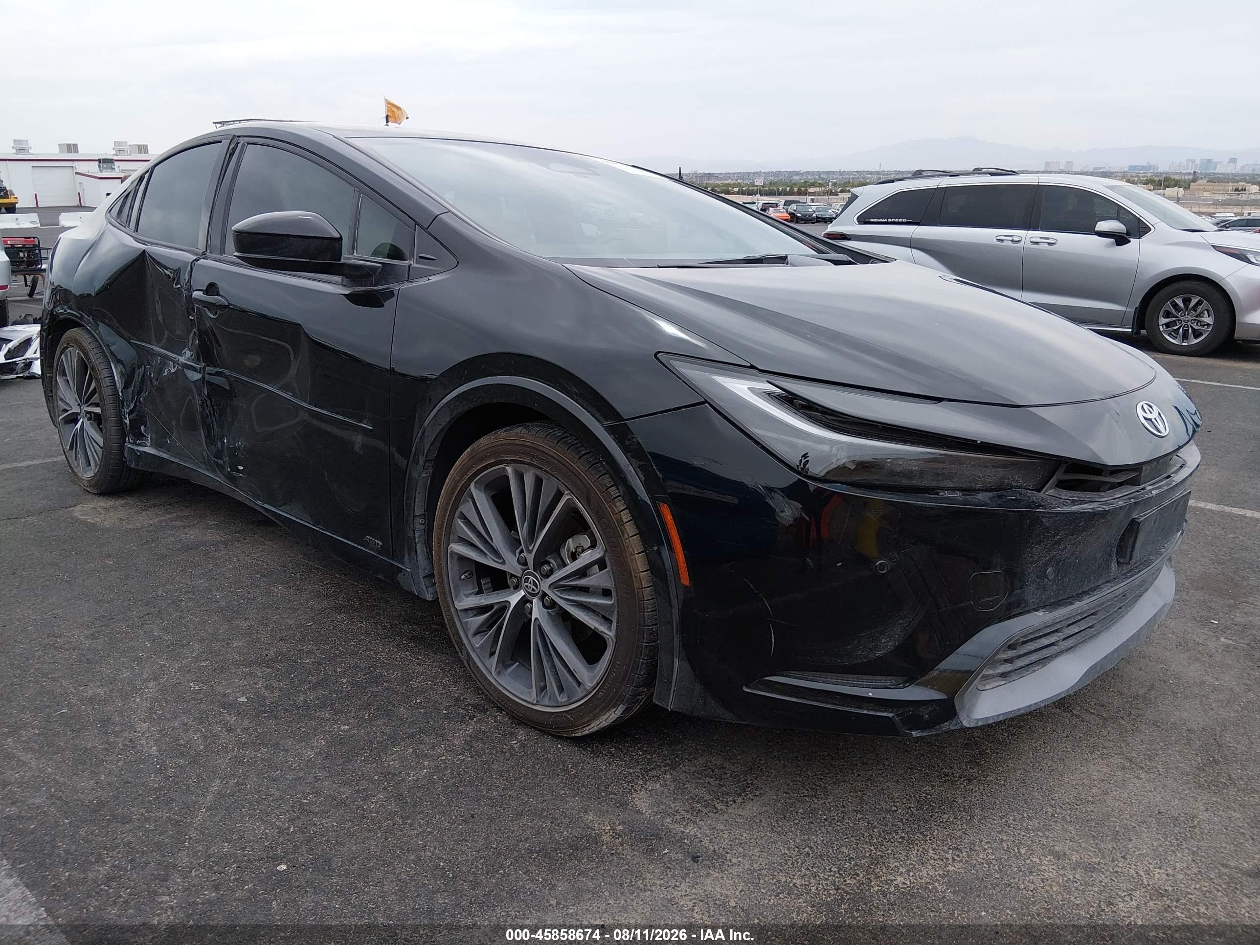 2025 Toyota Prius VIN JTDADABU9S3026922 — IAAI salvage auction photo