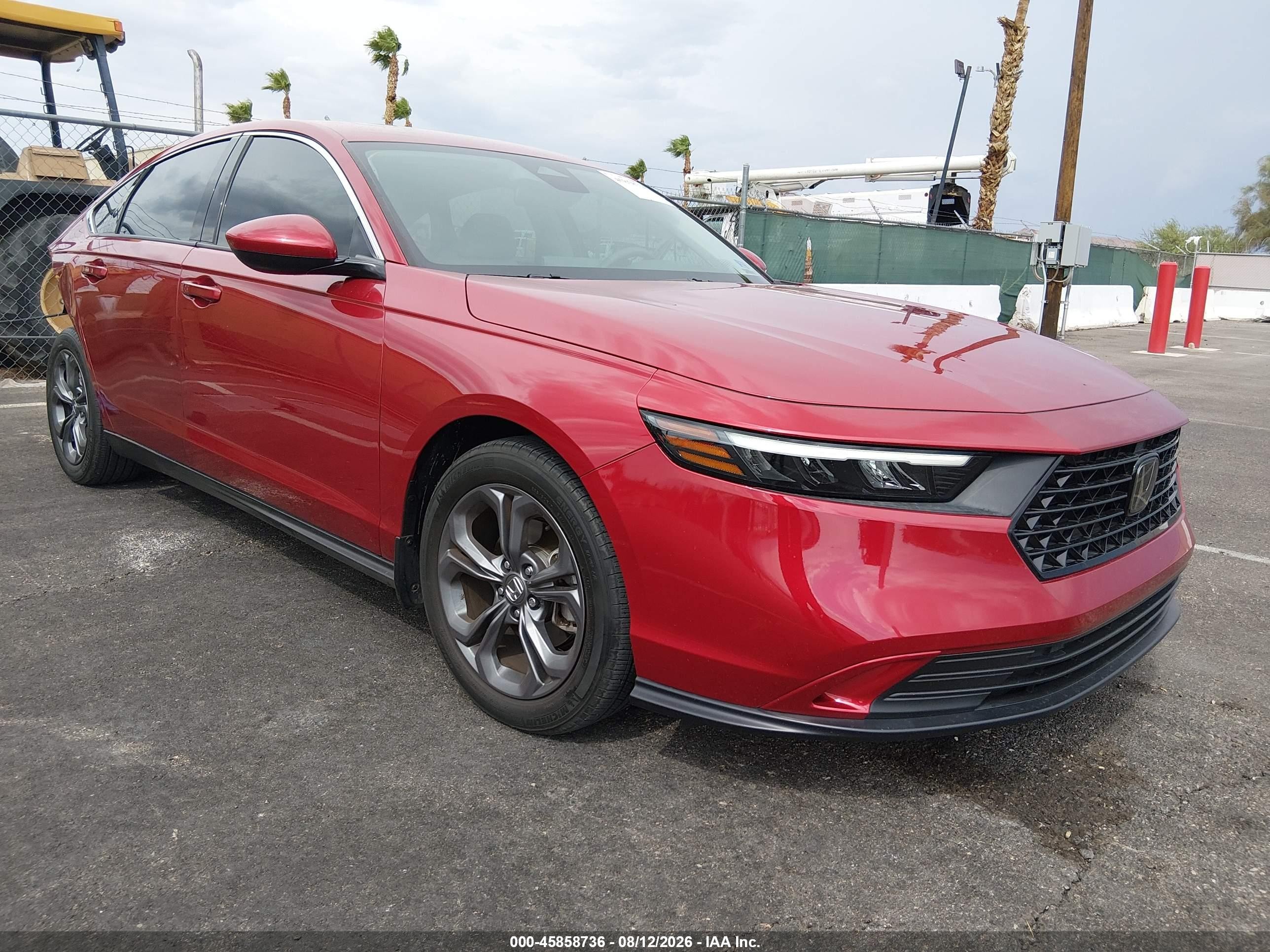 2023 Honda Accord VIN 1HGCY1F39PA009475 — IAAI salvage auction photo